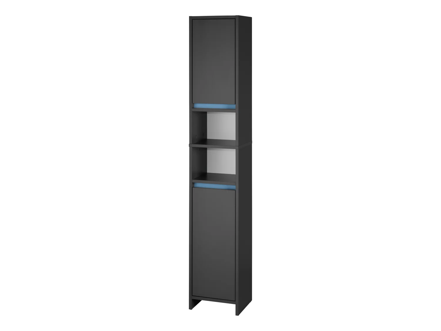 LIVARNO home Colonne de salle de bain Oslo, 32 x 180 x 28 cm, noire
