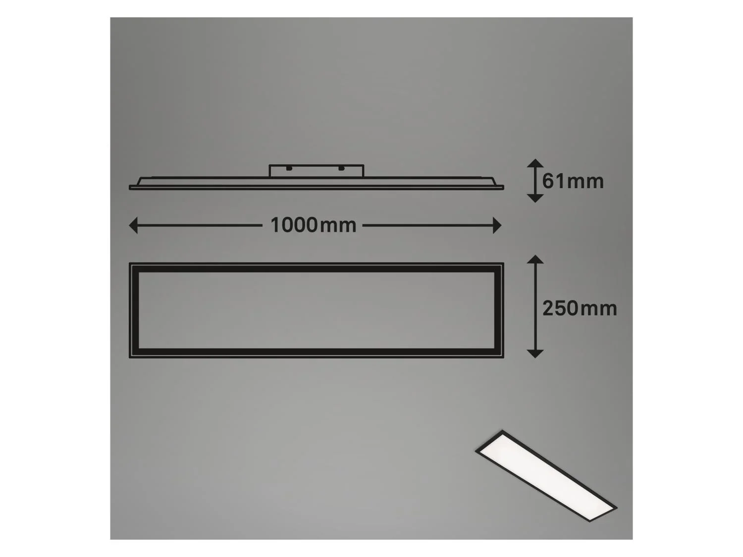 Briloner Panneau LED de plafond