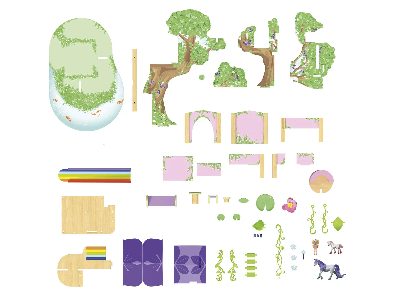 Playtive Set animaux en bois