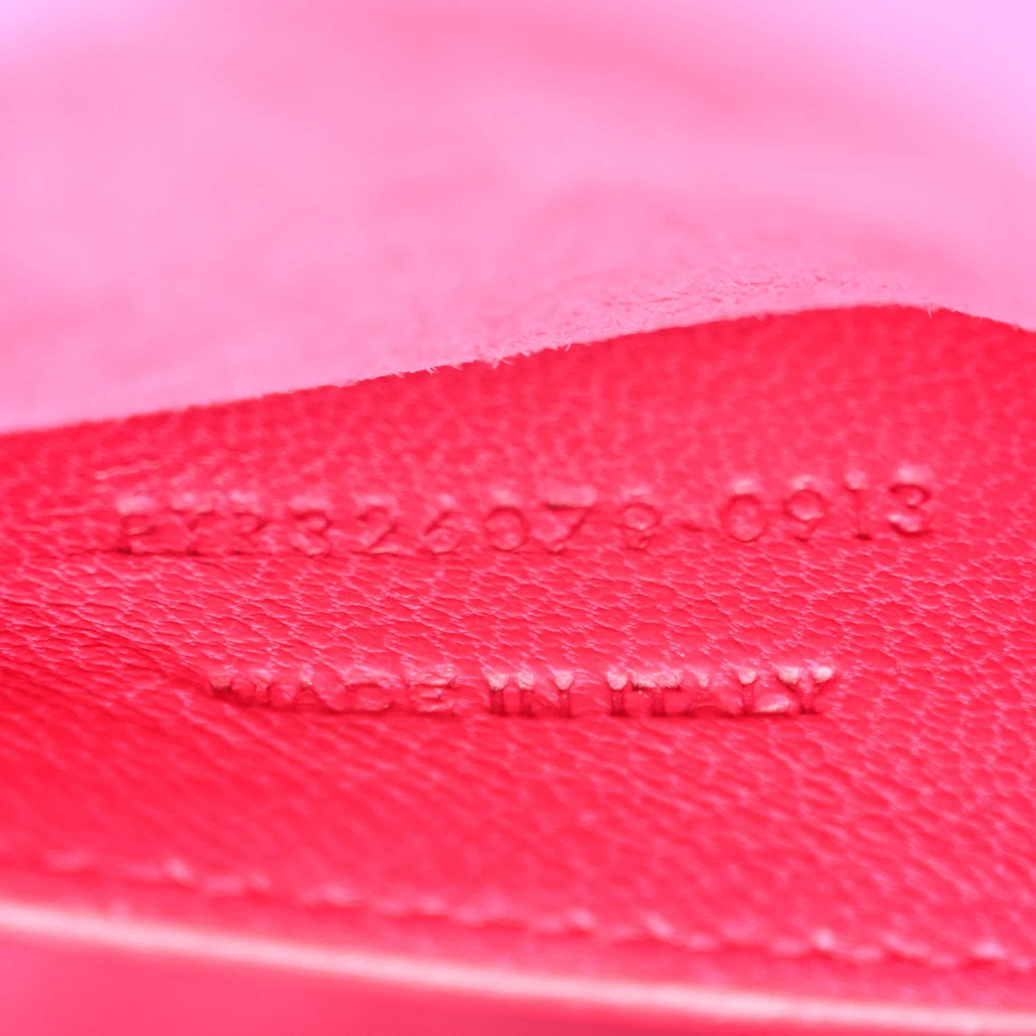 Grain De Poudre Classic Monogram Cassandre Clutch Lipstick Fuchsia