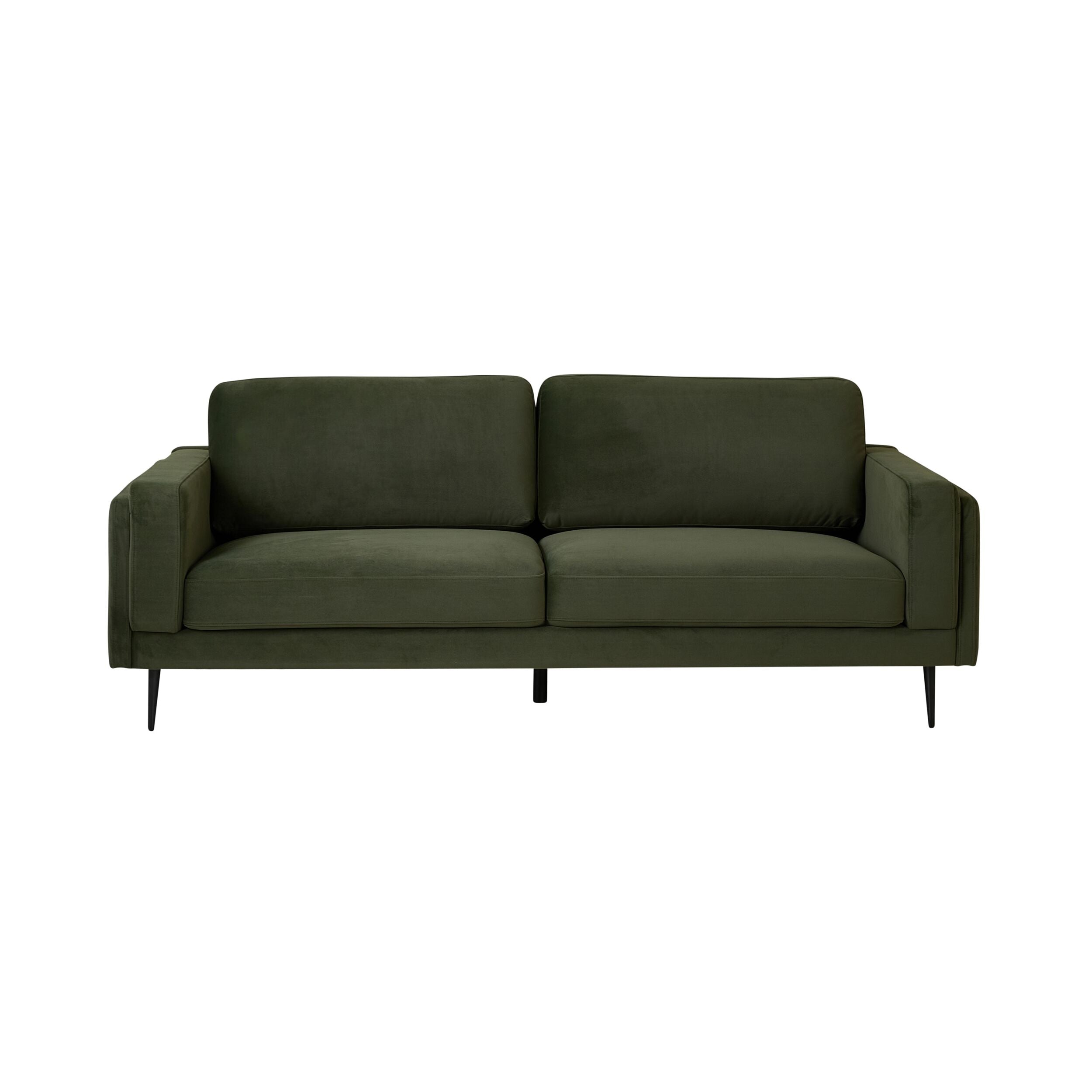 Irvine 3 Seater Sofa Velvet Eucalyptus