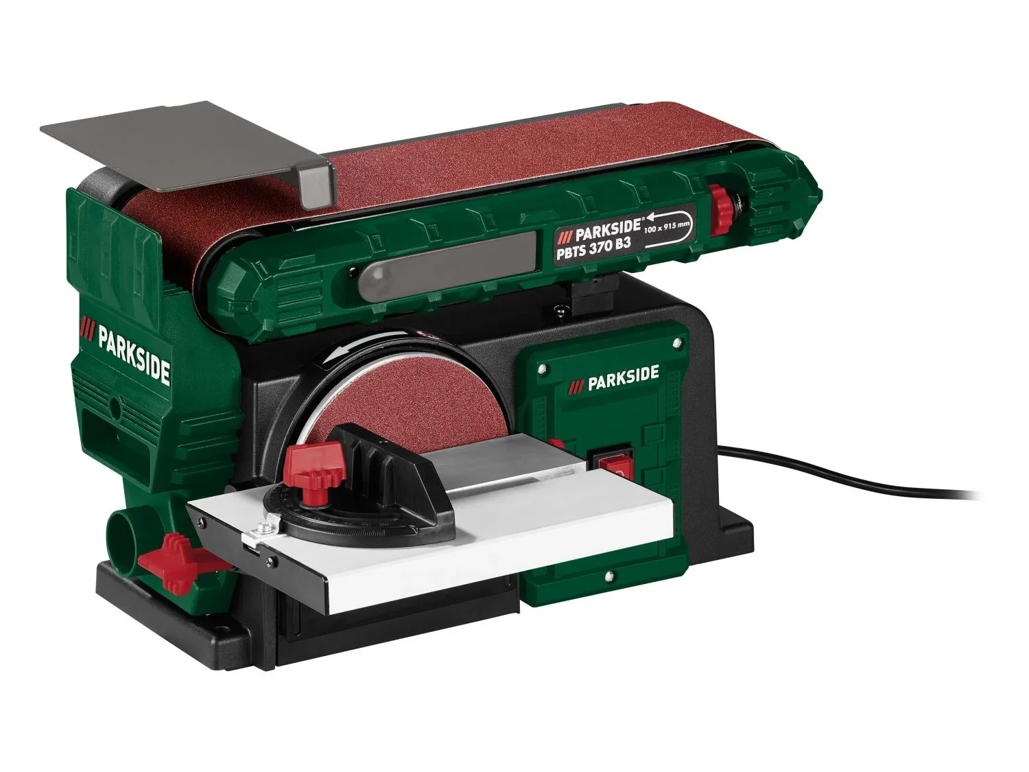 PARKSIDE Ponceuse  bande et  disque PBTS 370 B3, 370 W