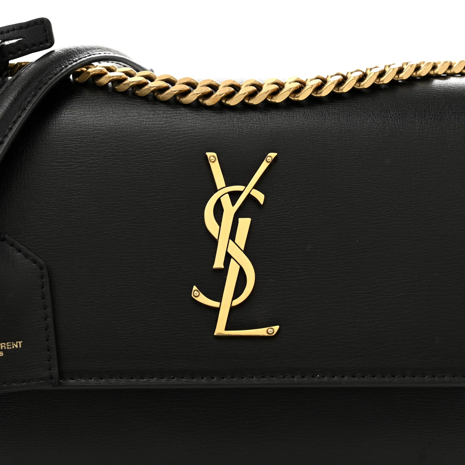 Calfskin Medium Monogram Sunset Black