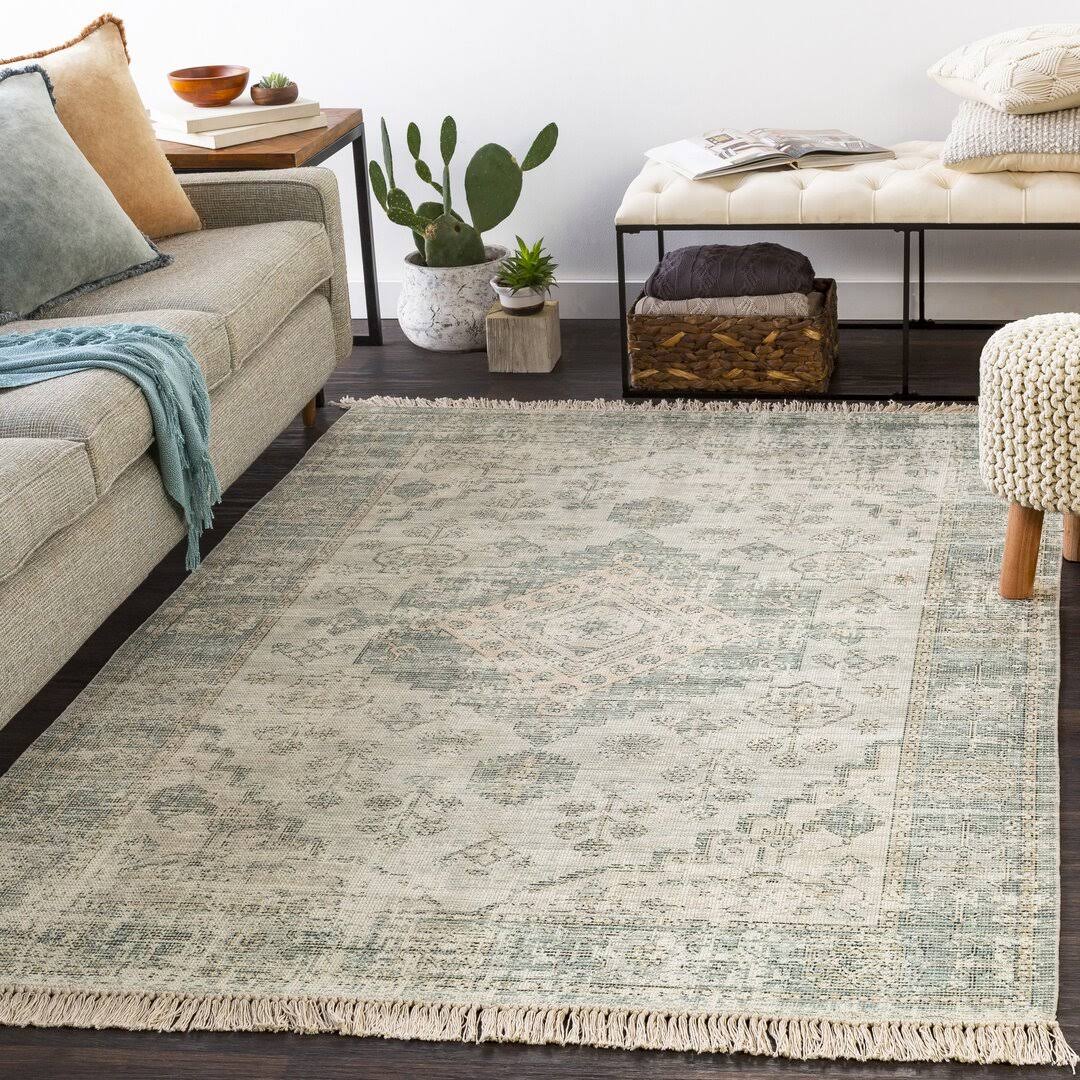 Tucson Oriental Handwoven Area Rug AllModern Rug Size: Rectangle 5' x 7'6