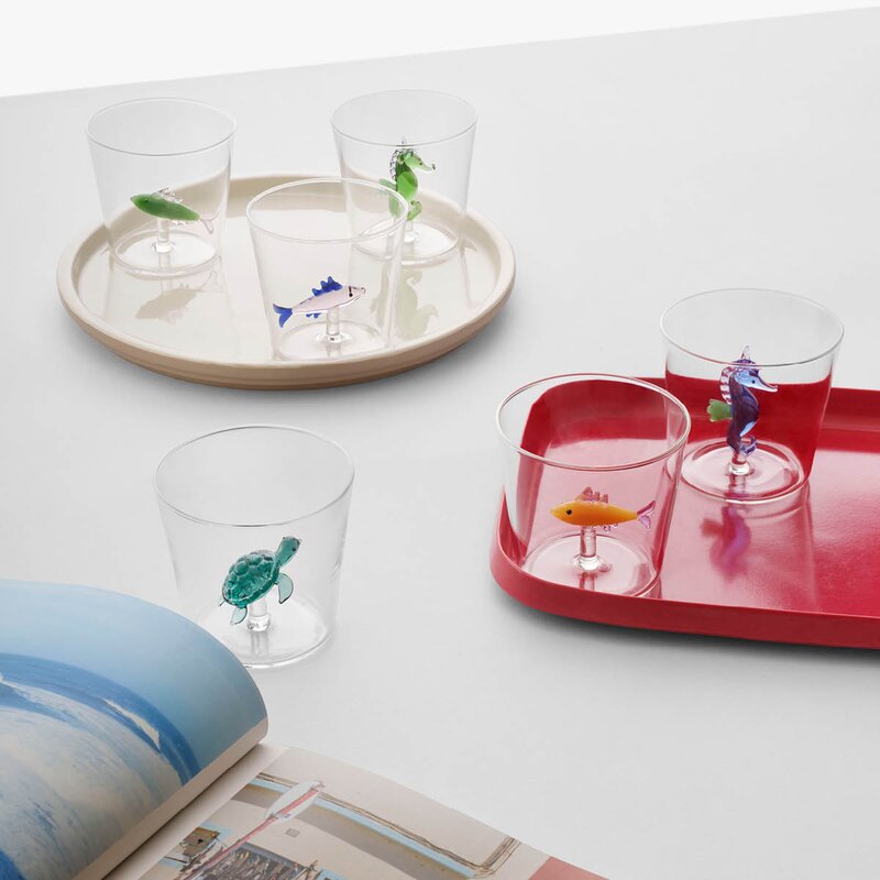 Marine Garden vannglass 35 cl sardin grønn