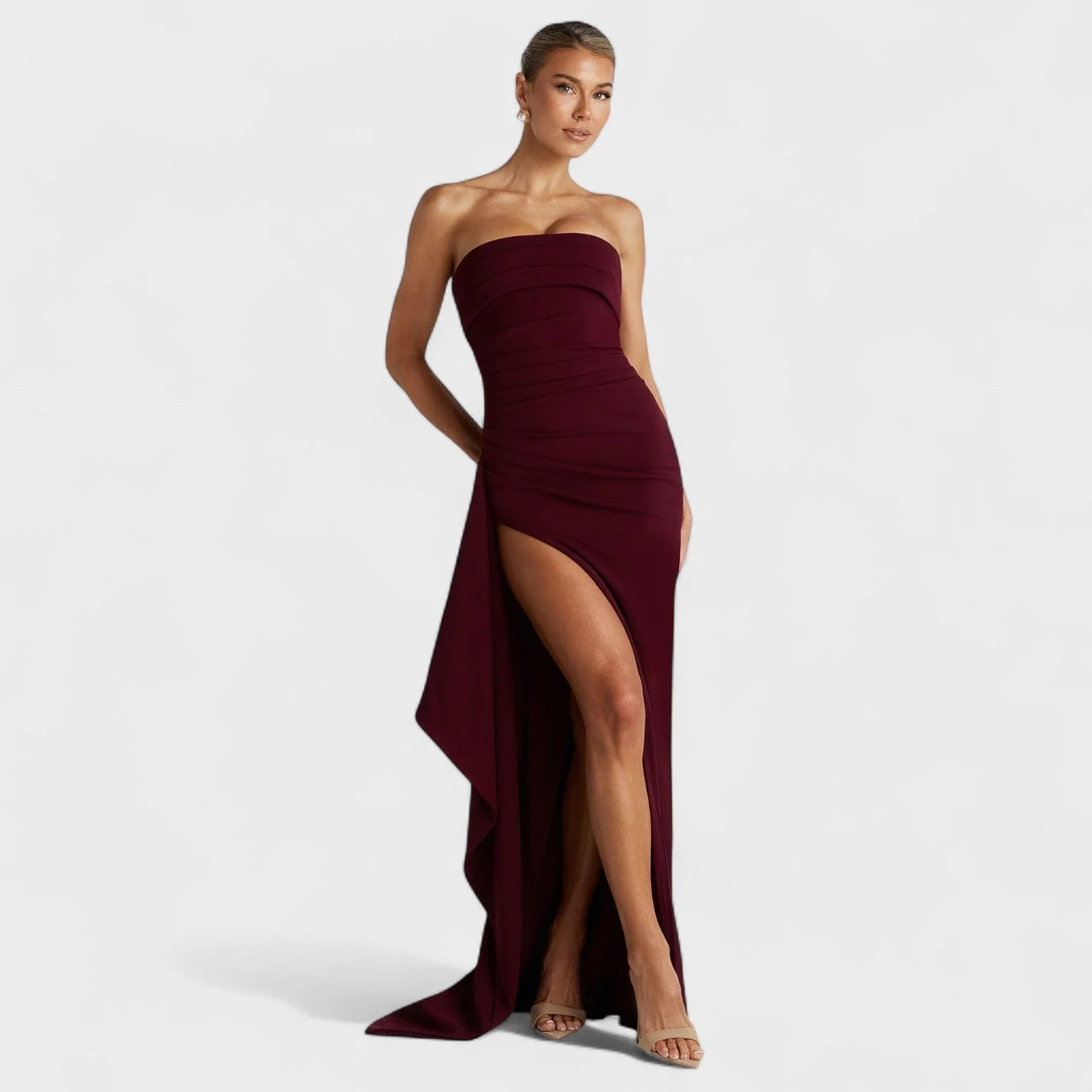 Zafira - Robe longue élégante et fluide