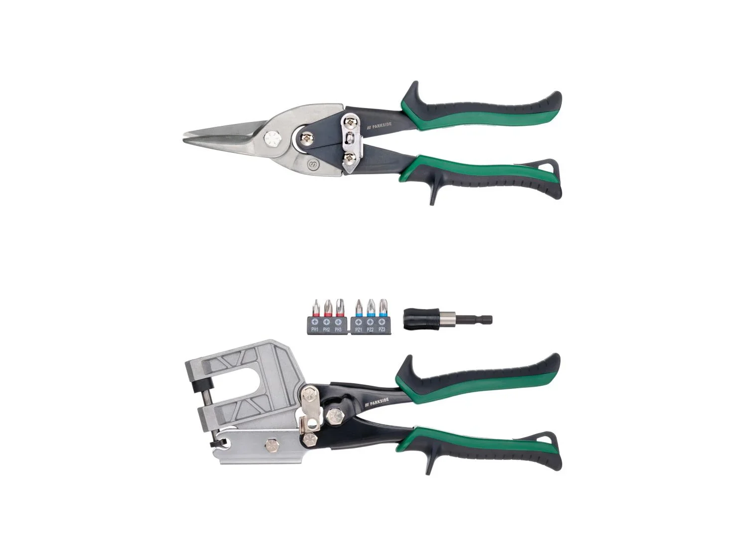 PARKSIDE Set de cisailles  tle ou Set de plaquiste