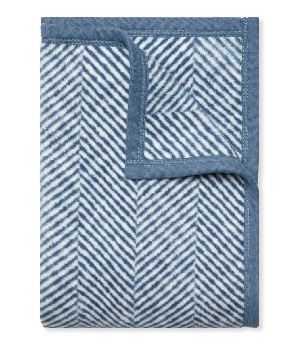 ChappyWrap | Harborview Herringbone Cornflower Blanket Midi | Blankets, Perfected