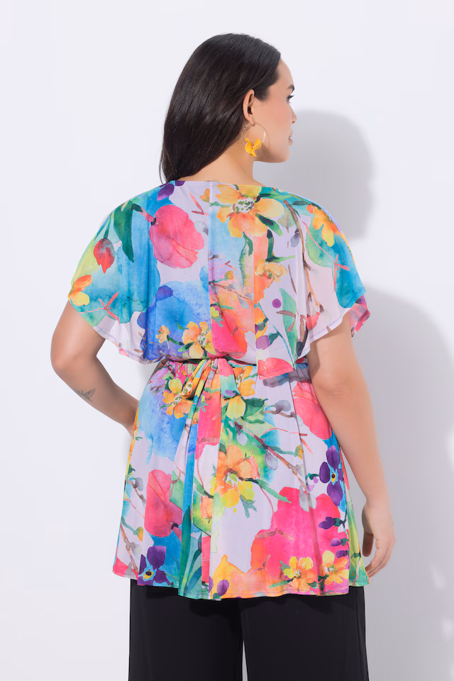 Colorful Floral Tunic