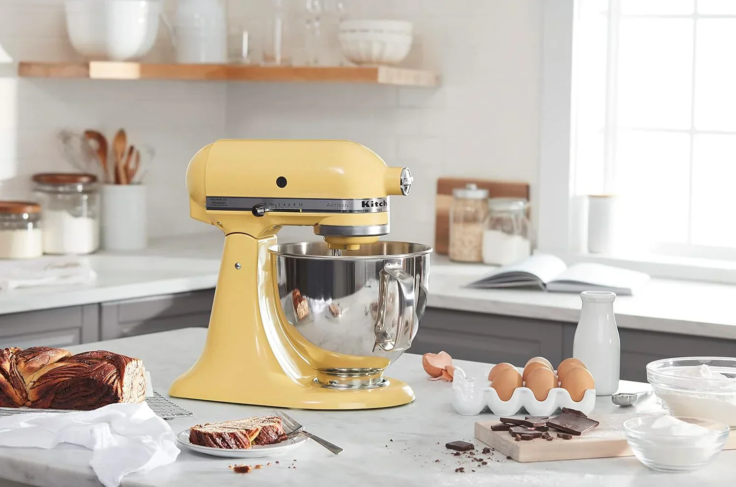Robot pâtissier KitchenAid Artisan Series de 5 pintes à tête inclinable