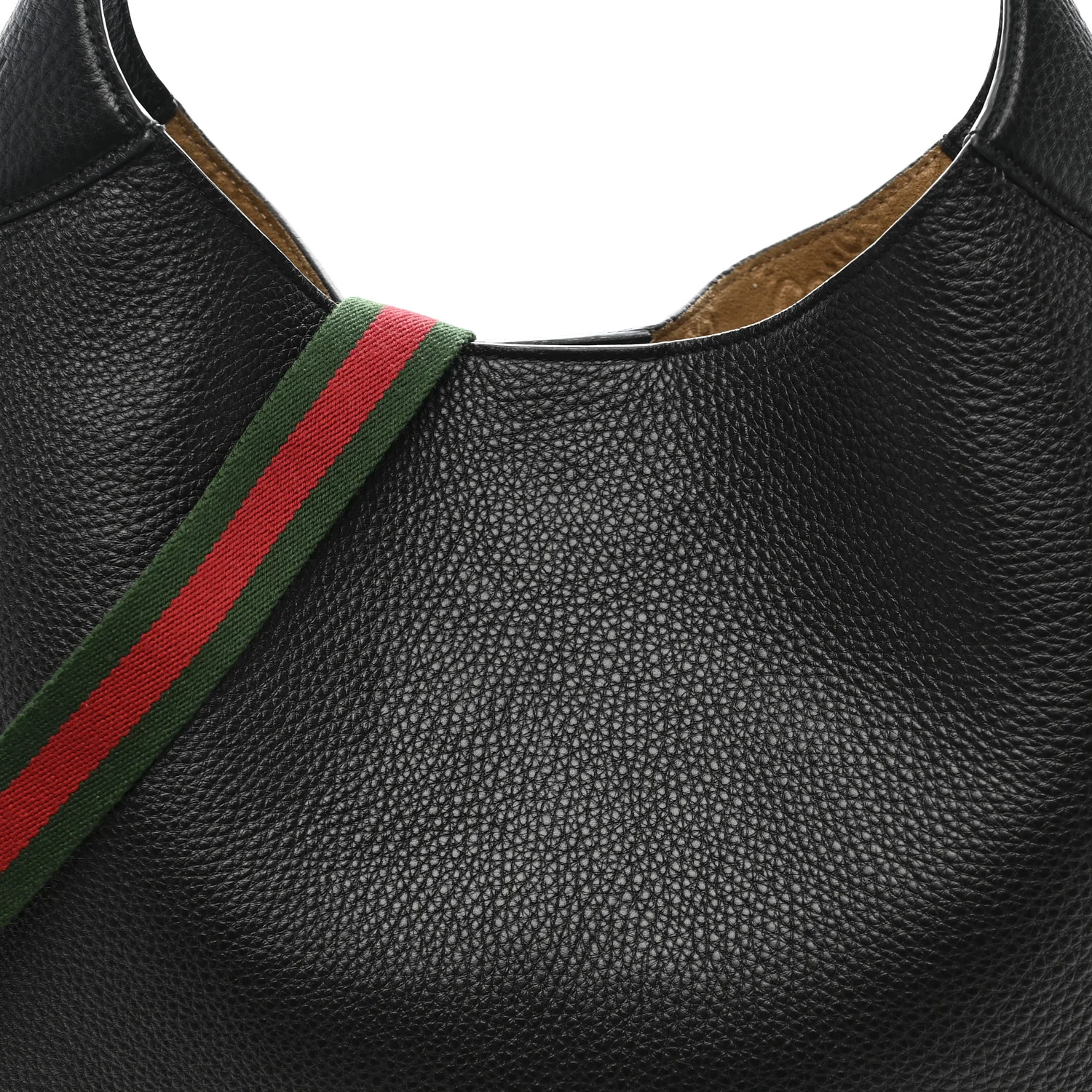 Soft Grained Calfskin Maxi B Hobo Black