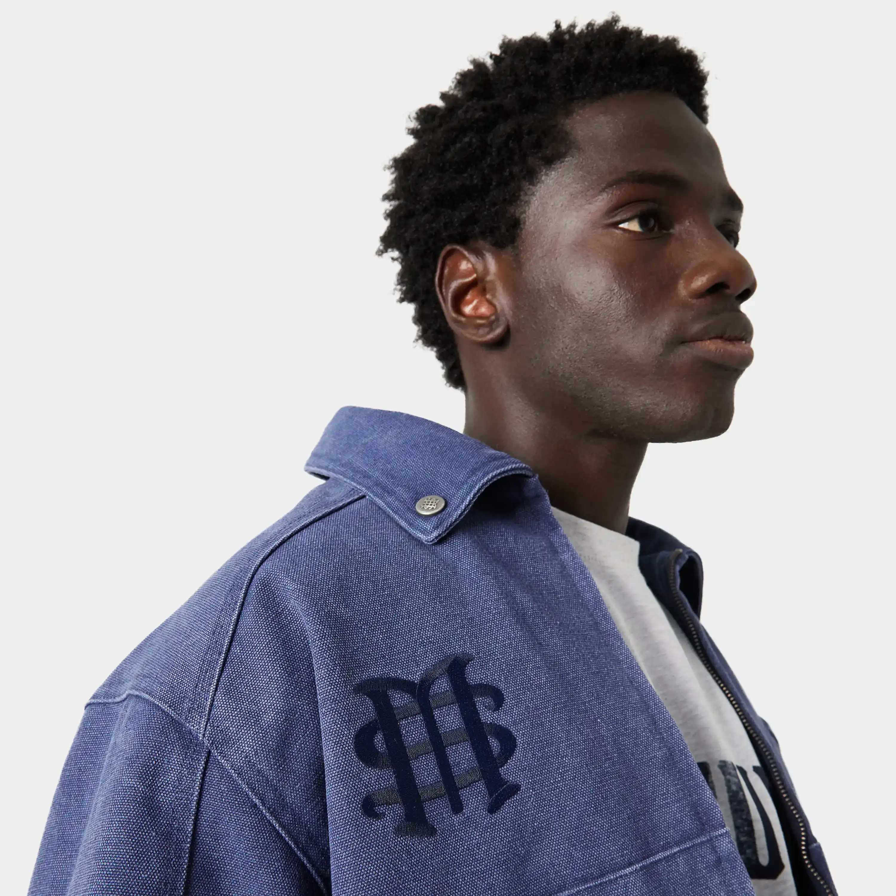 Wake Straight Navy Coat