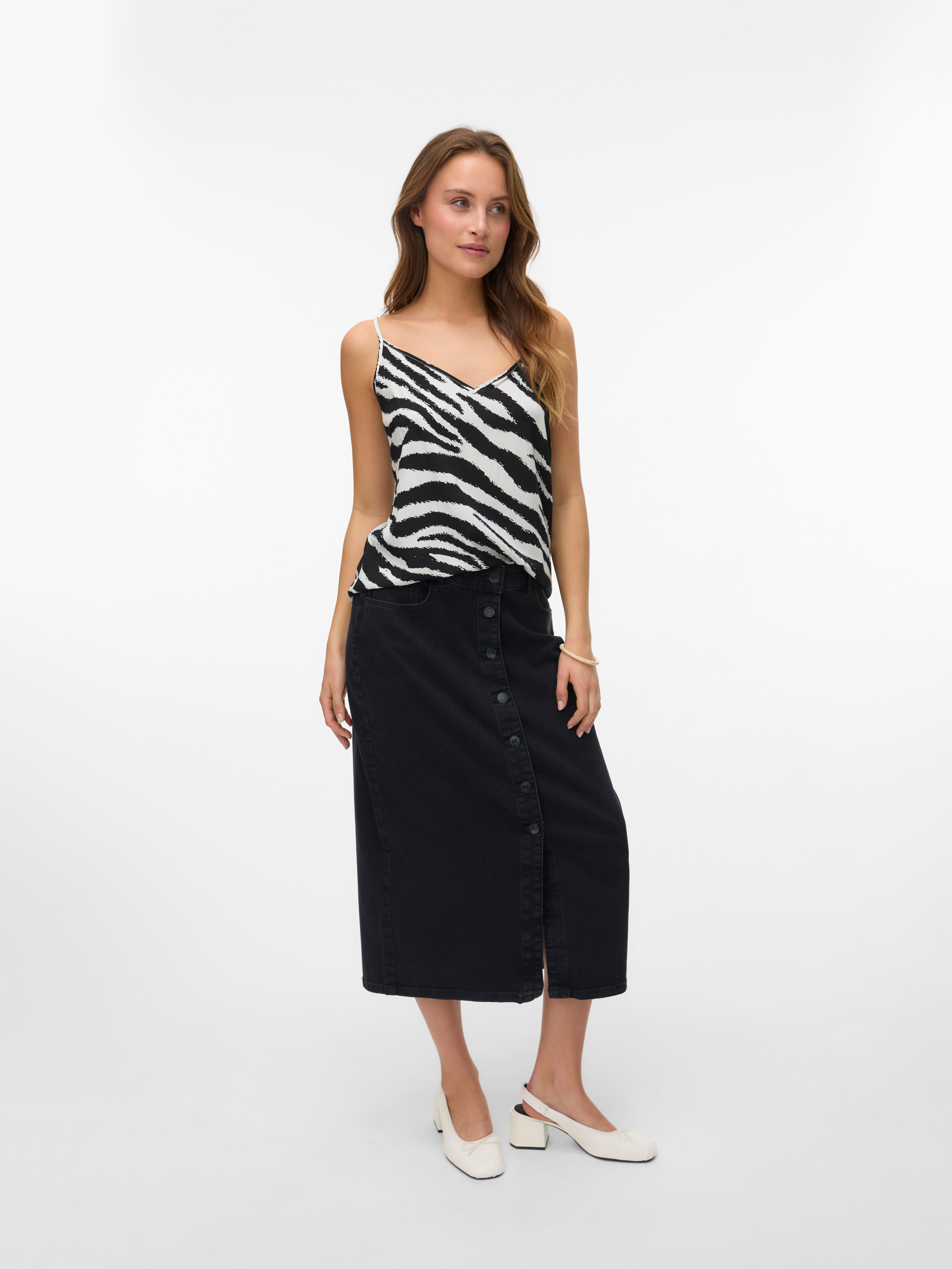 VERO MODA® VMNATTY Mid waist Midi skirt