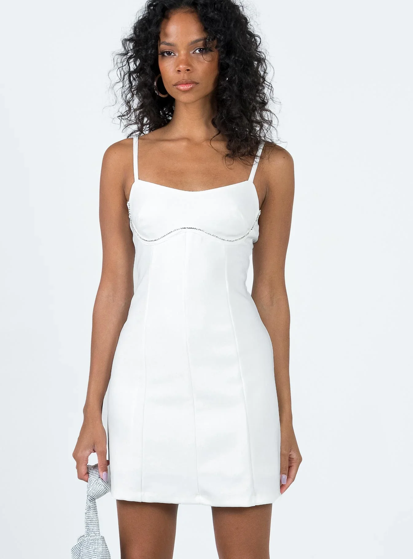 Lunara Mini Dress White
