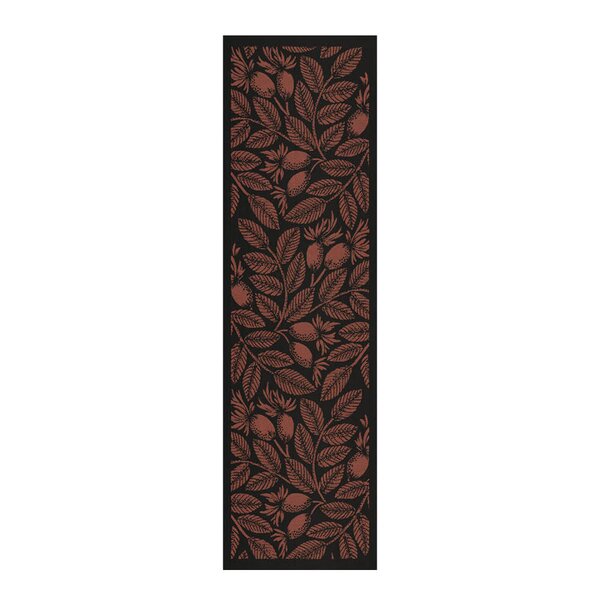 Bronslöv bordløper 35x120 cm brun