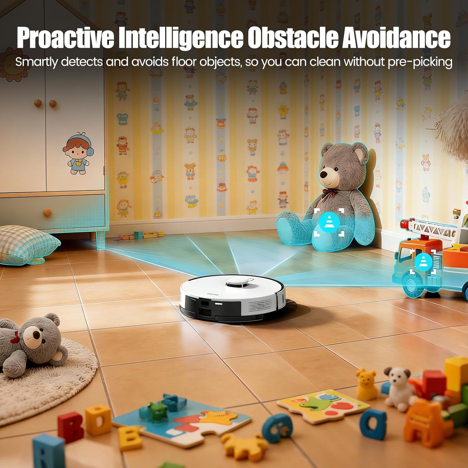 AIRROBO Robot Vacuum and Mop Self-Emptying 75-Day Capacity