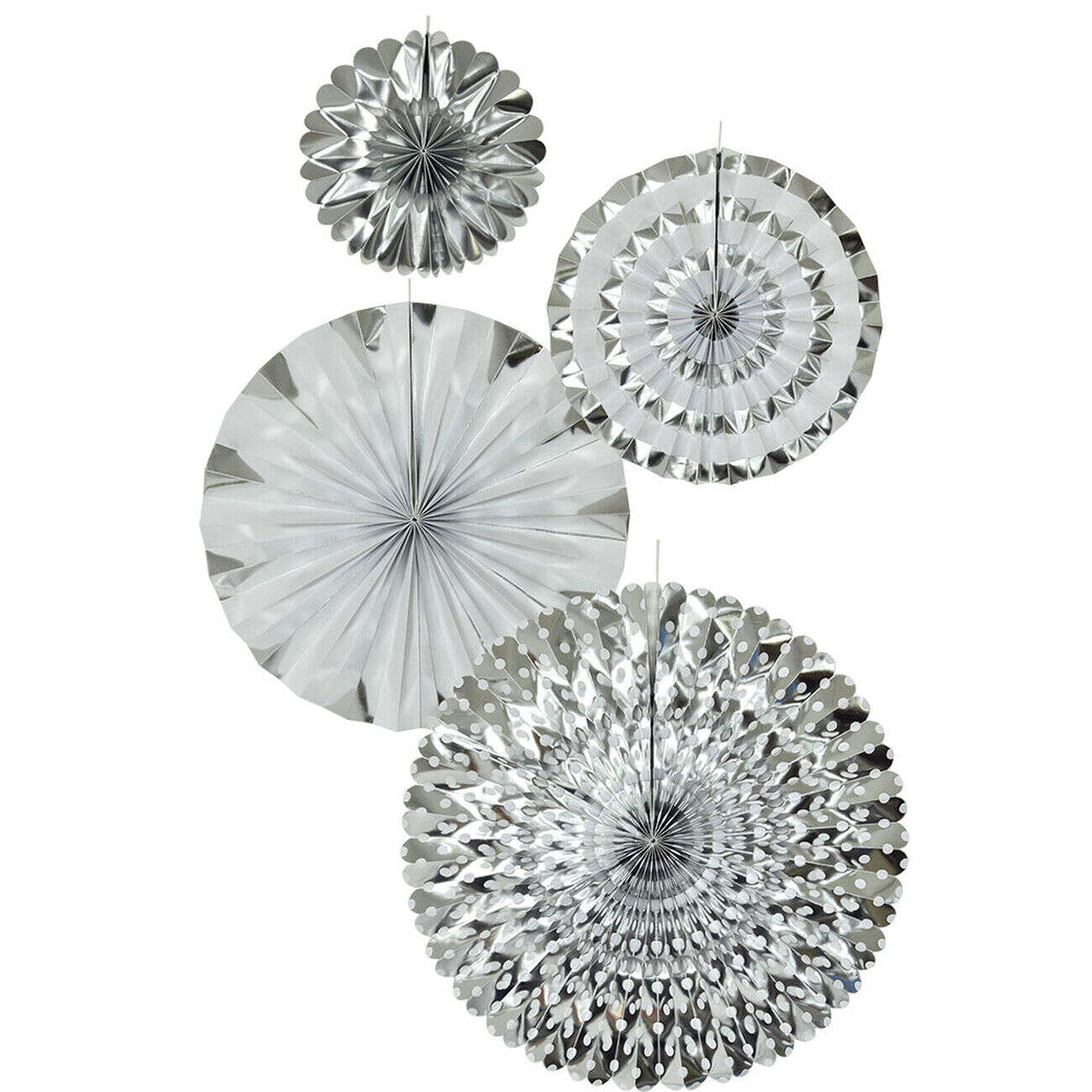 Suspension éventail x4