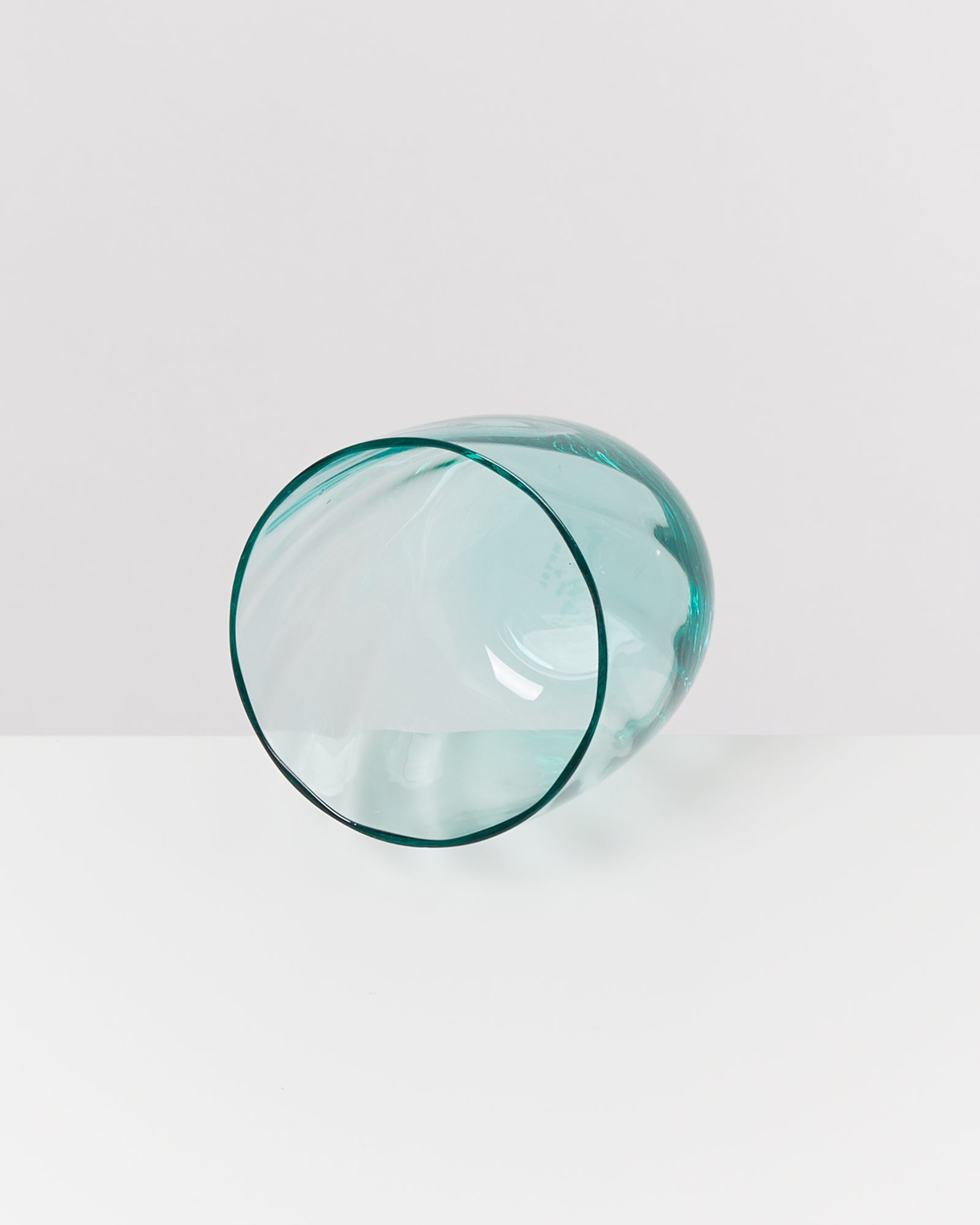 CALMA - SMALL GLASS SWIRL GREEN