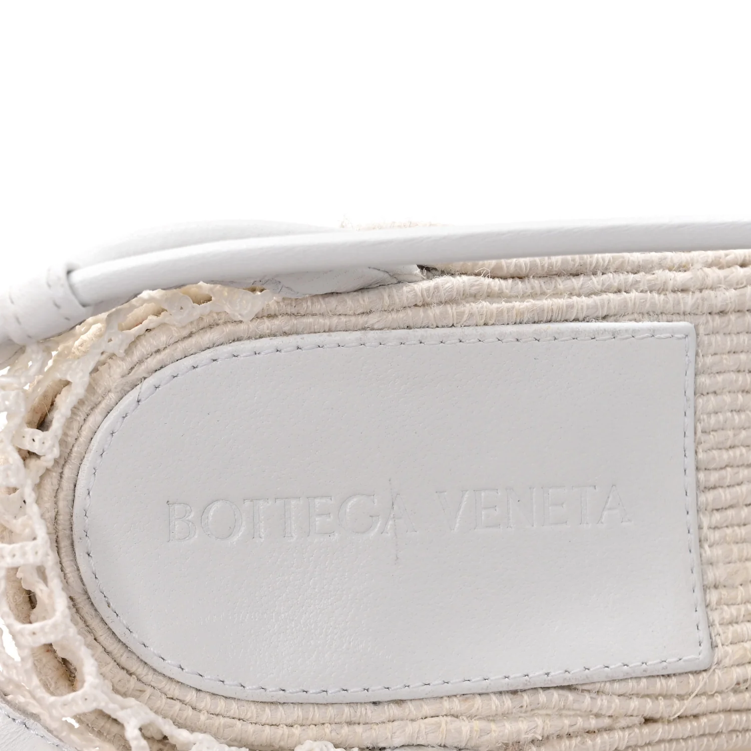 Mesh Lambskin Sporty Web Stretch Ankle Tie Espadrilles 37 Optic White