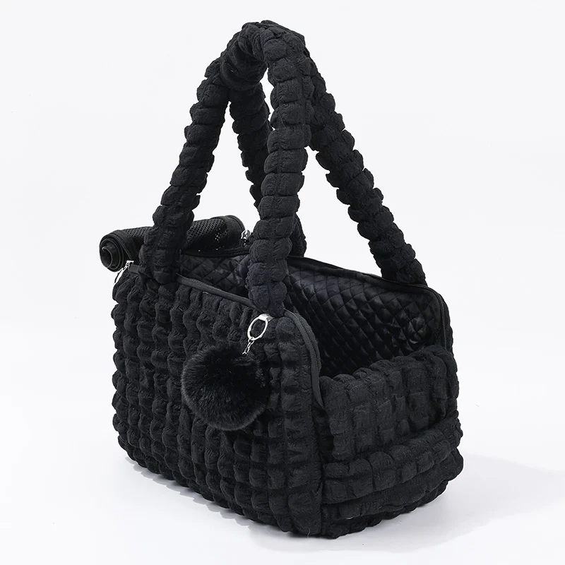 Trendy Cozy Lightweight Cat Carrier Breathable Detachable Pet Carrier Shoulder Bag