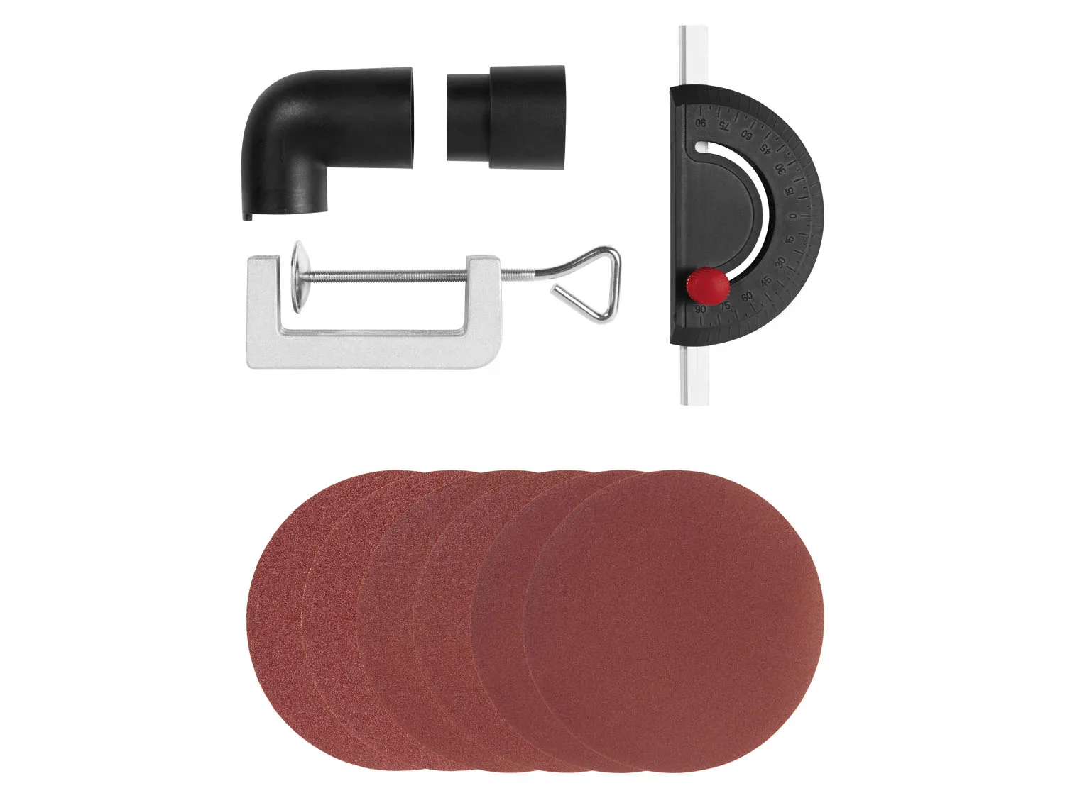 PARKSIDE Ponceuse  disque PTSG 140 D2, 6 papiers abrasifs inclus