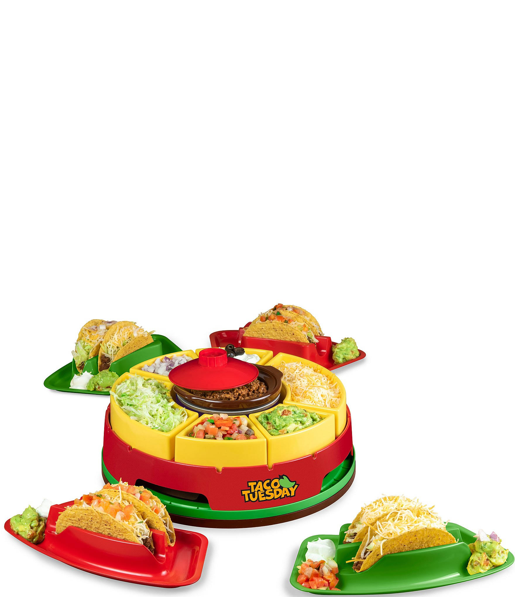 Taco Tuesday Lazy Susan Taco Bar