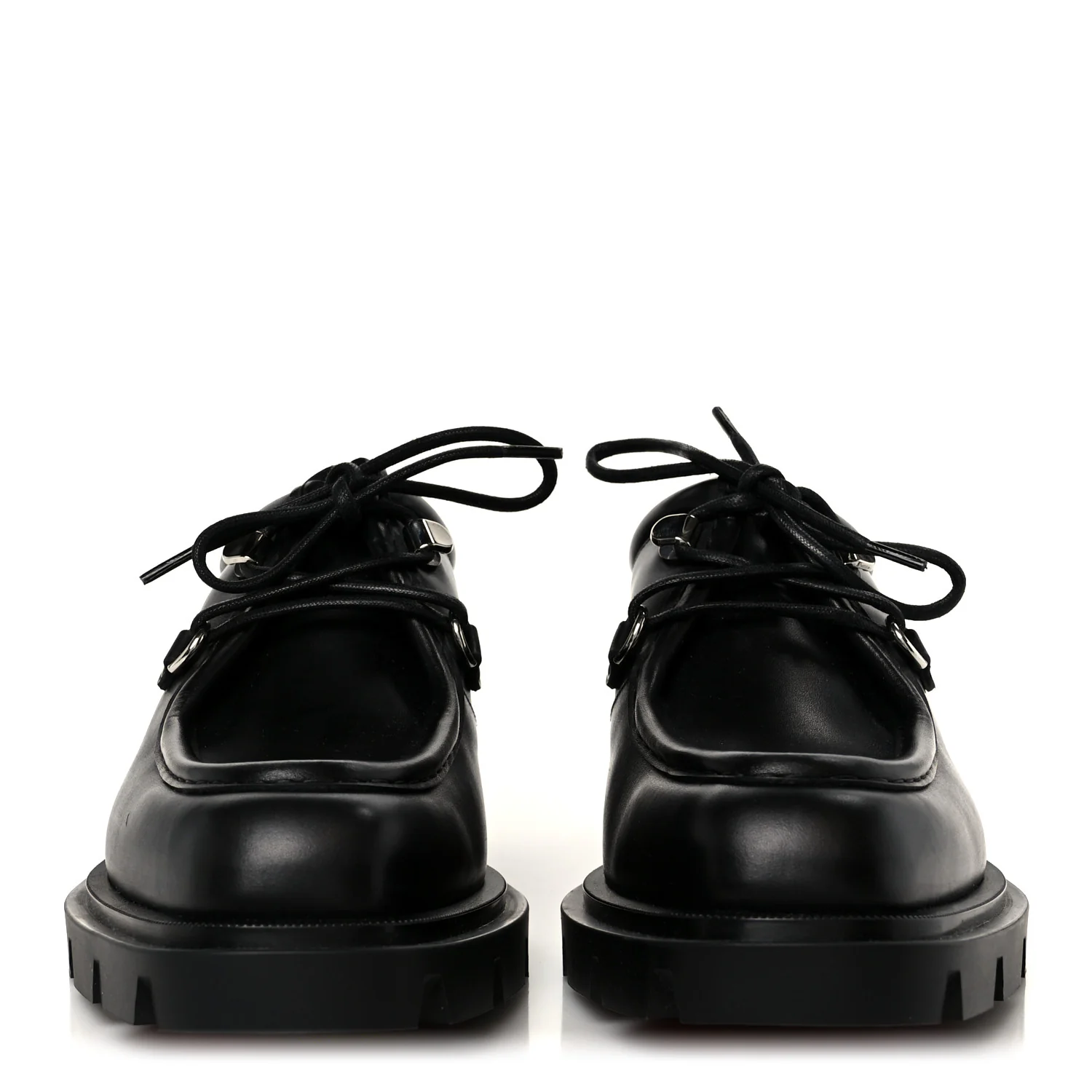 Calfskin Our Pabelito Mens Leather Derby 43.5 Black