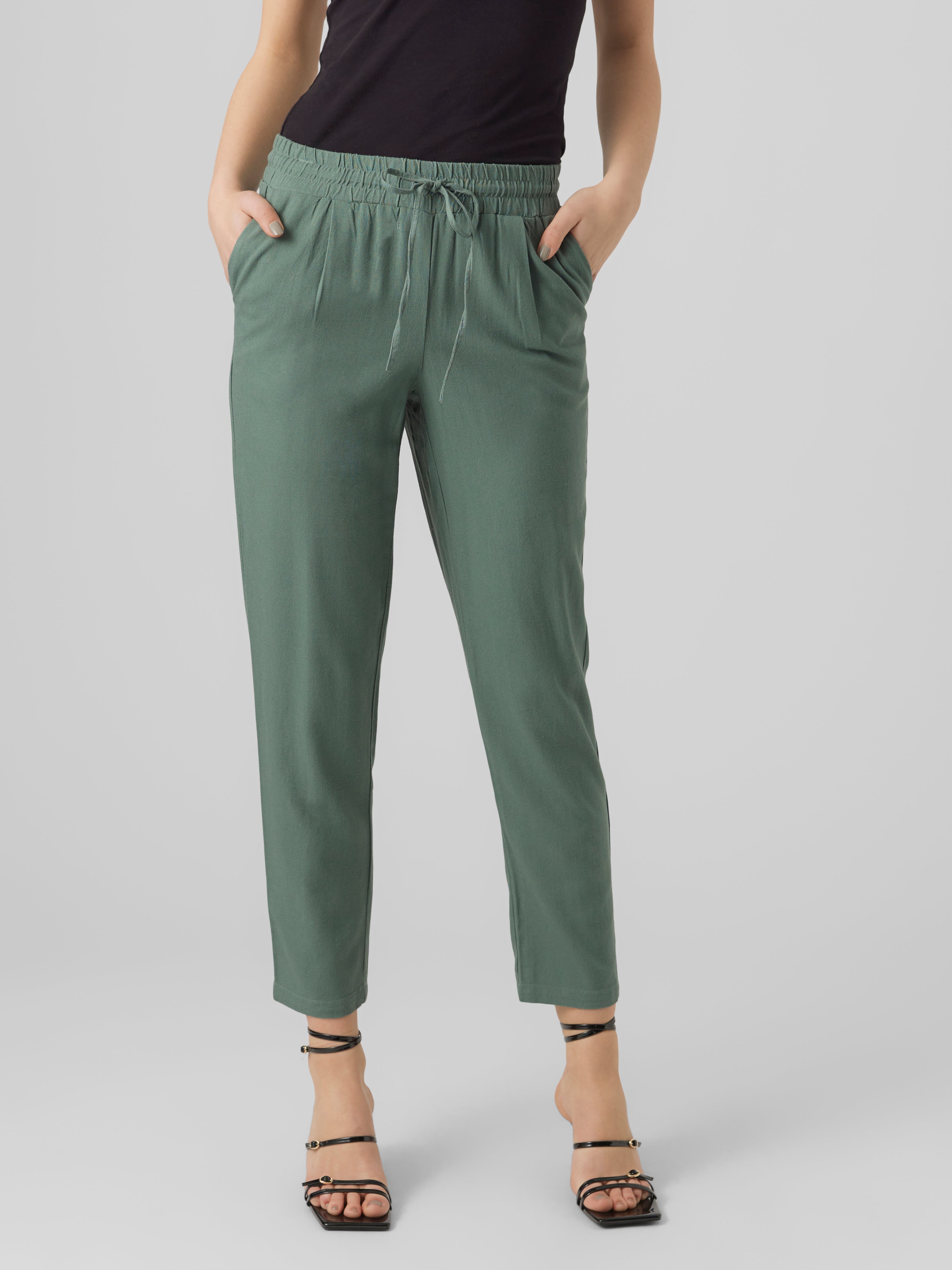VERO MODA® VMJESMILO Mid waist Trousers