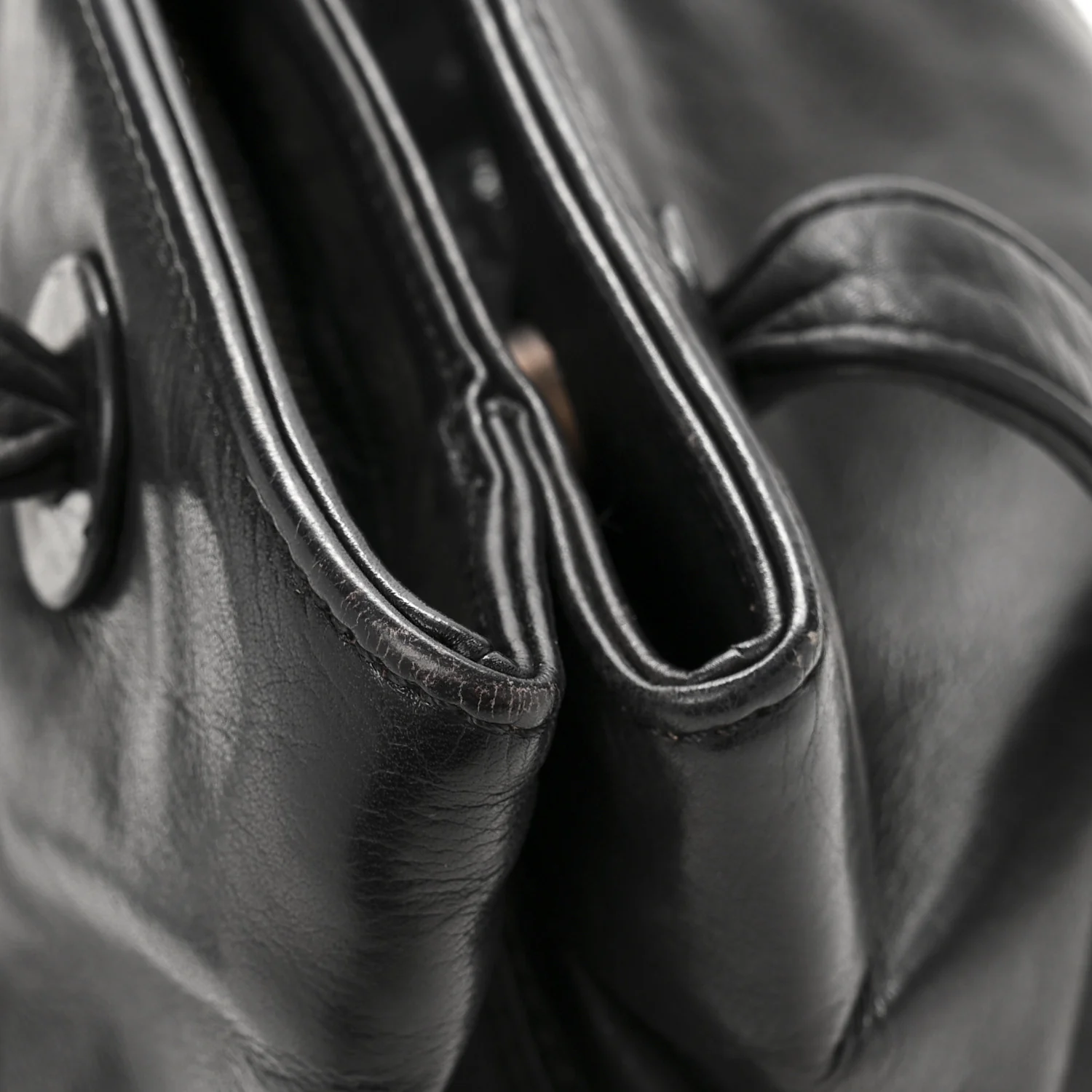 Lambskin CC Shoulder Bag Black