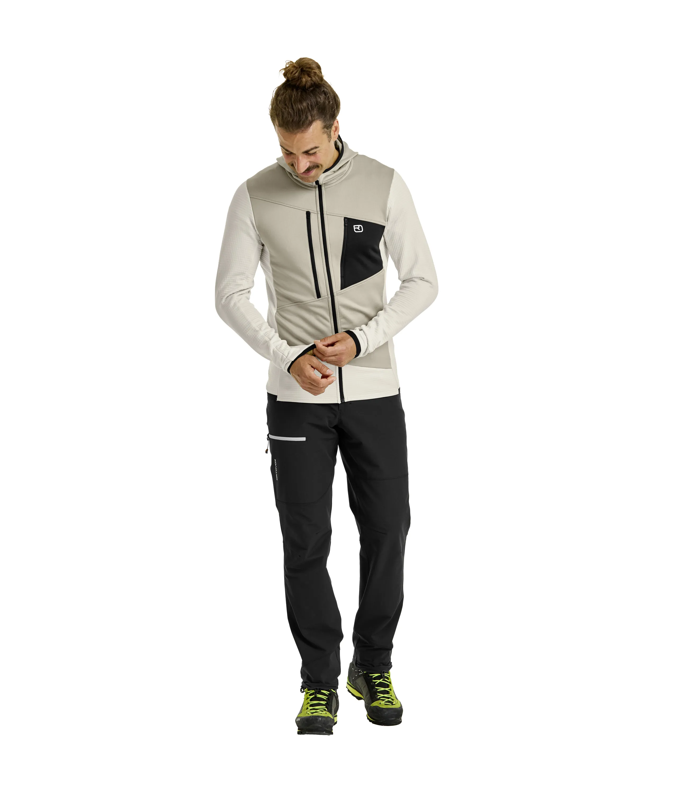 ORTOVOXR FLEECE GRID HOODY