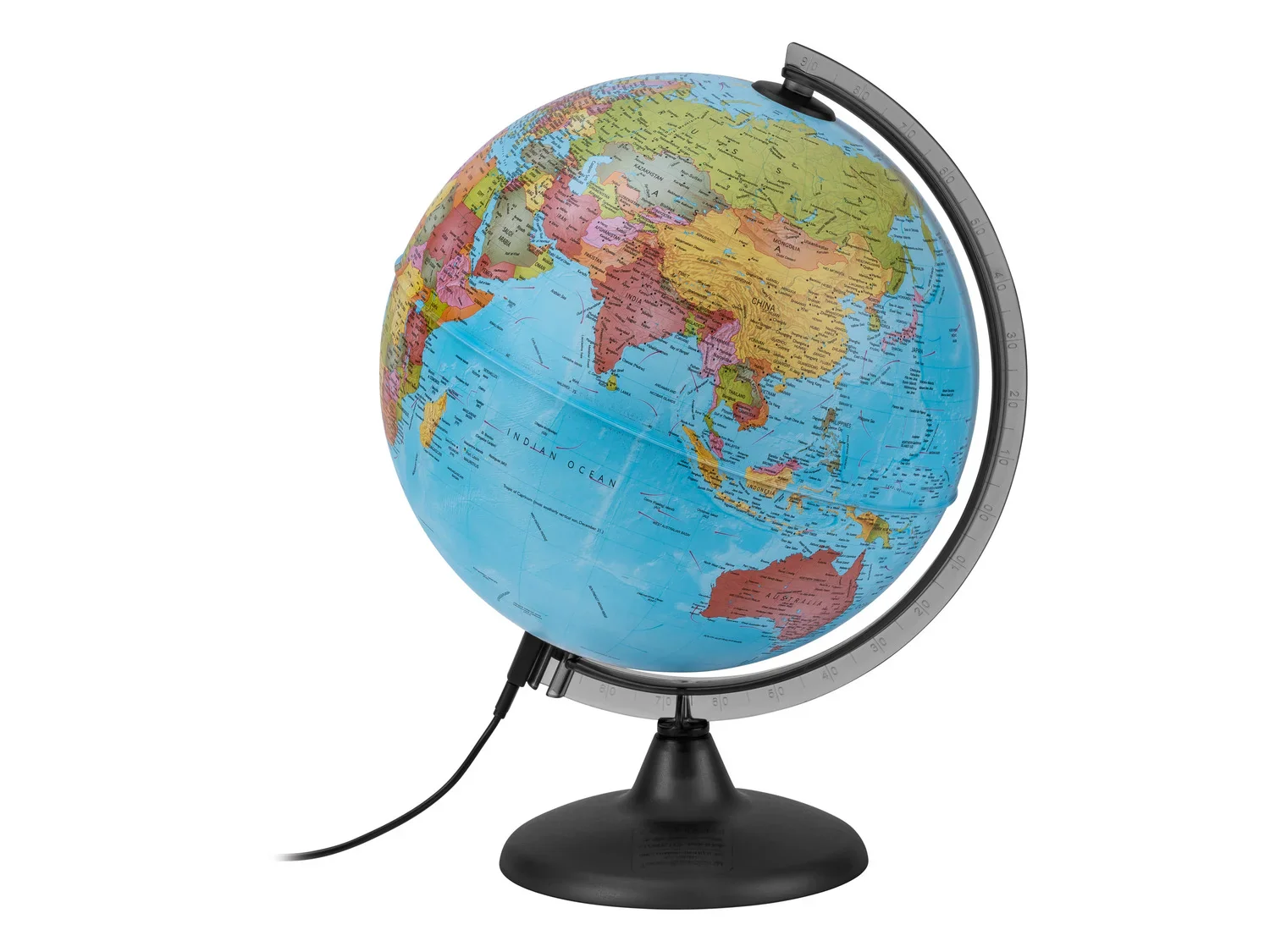 LIVARNO home Globe jour et nuit,  25 cm