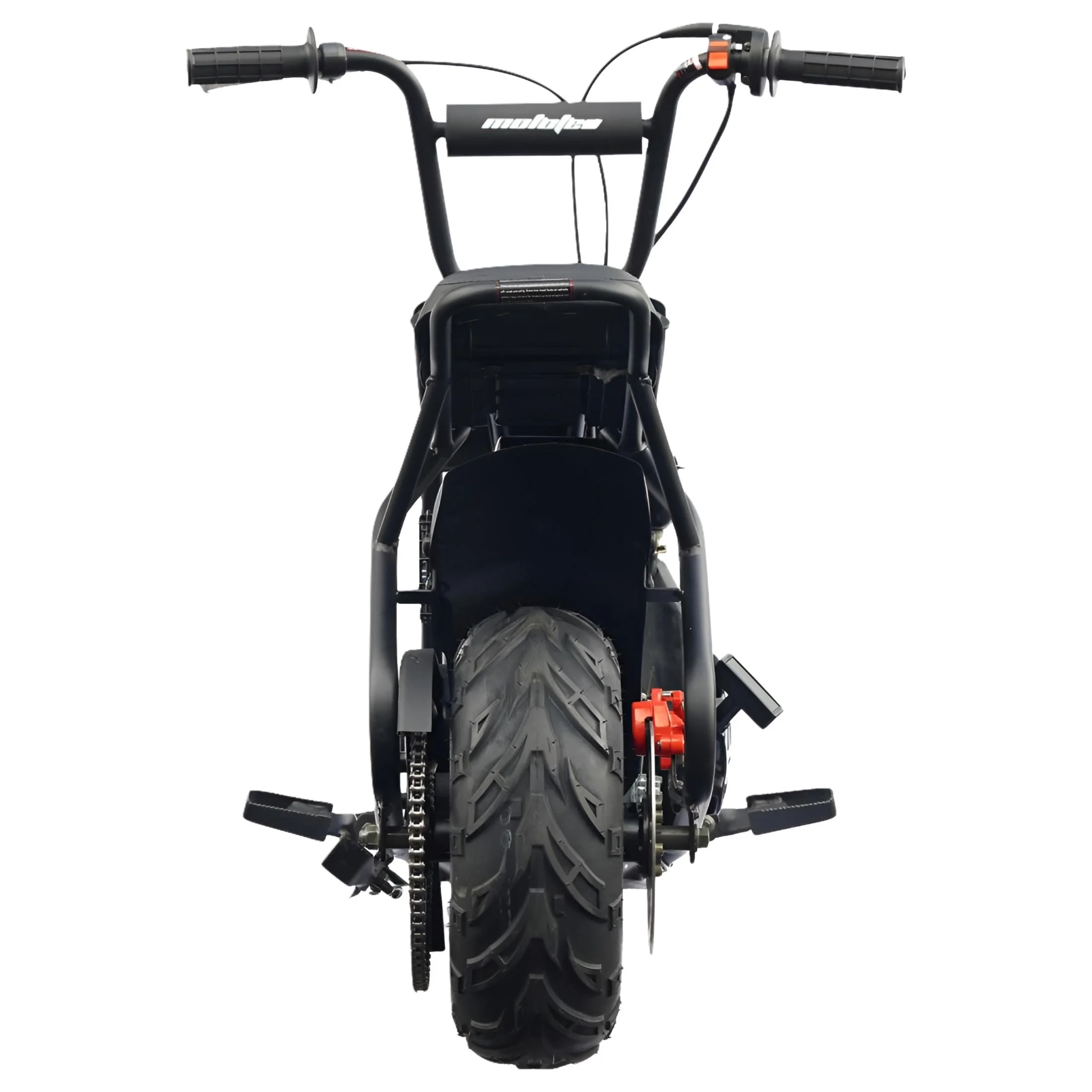 Mototec 105 Cc 3.5 Hp Gas Powered Mini Bike Max Speed 23 Mph Weight 110 lb, Gray
