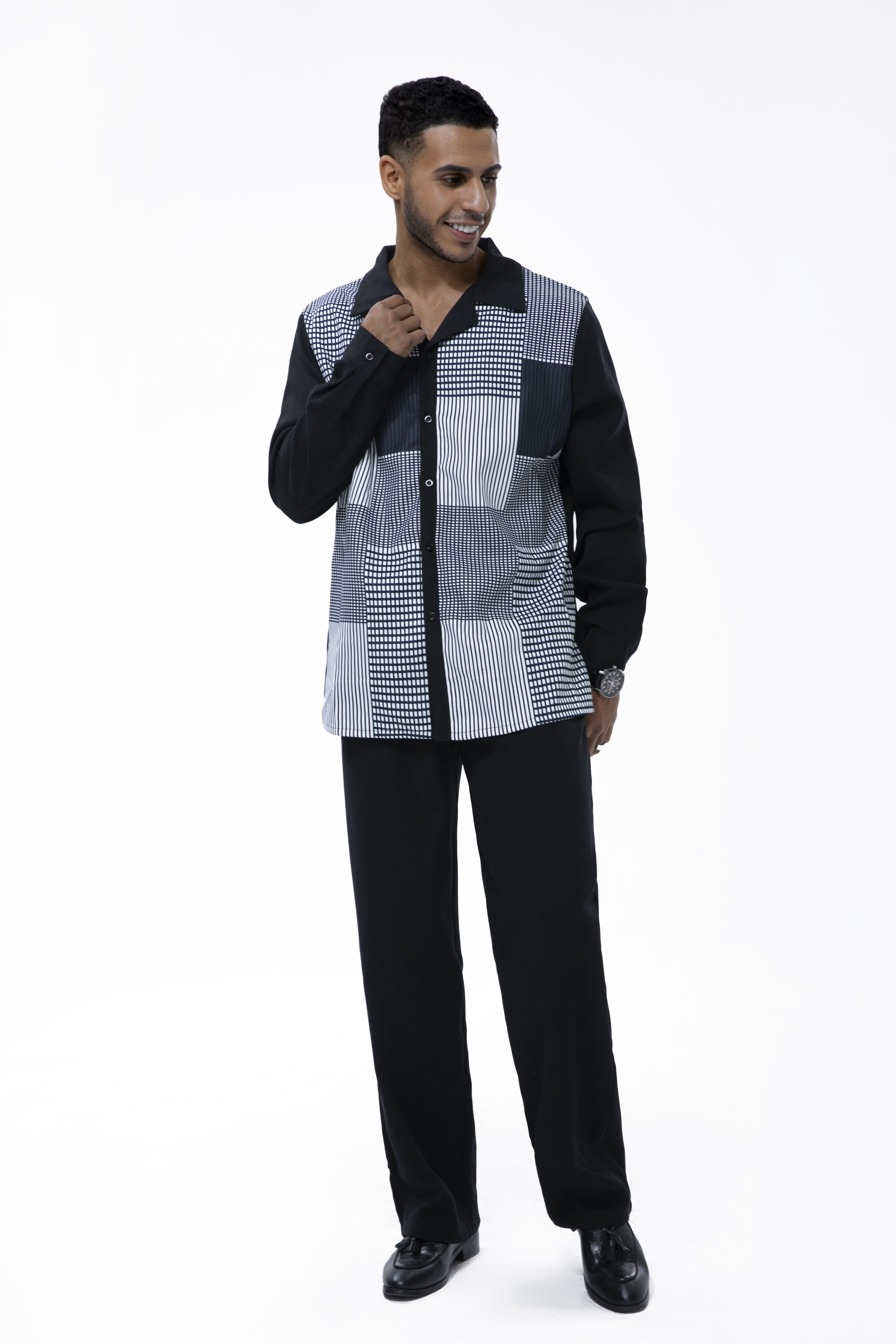 Costume de marche deux pièces Suitmens automne noir