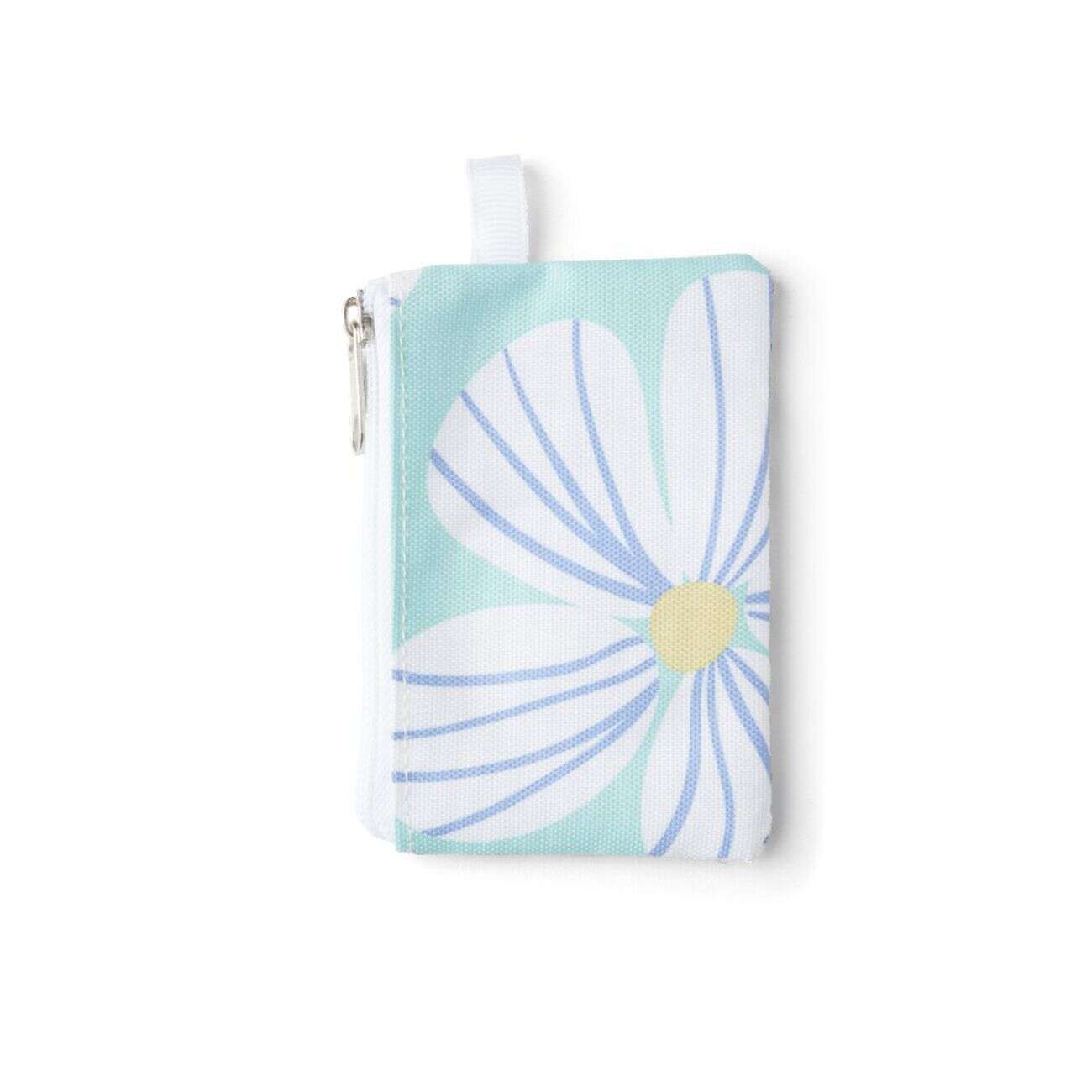 Porte monnaie polyester à imprimés - 3 modèles