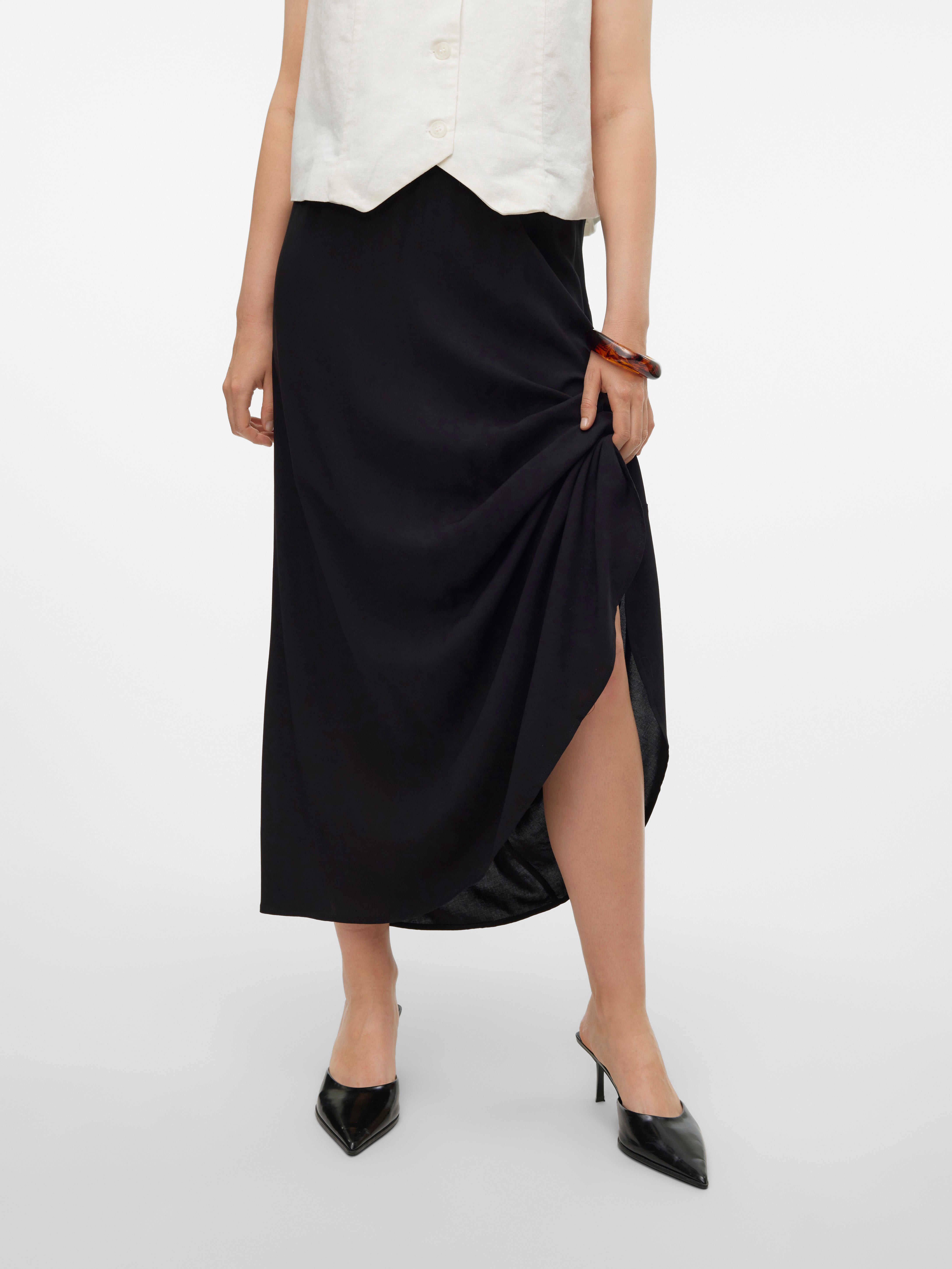 VERO MODA® VMALBA Mid waist Long skirt