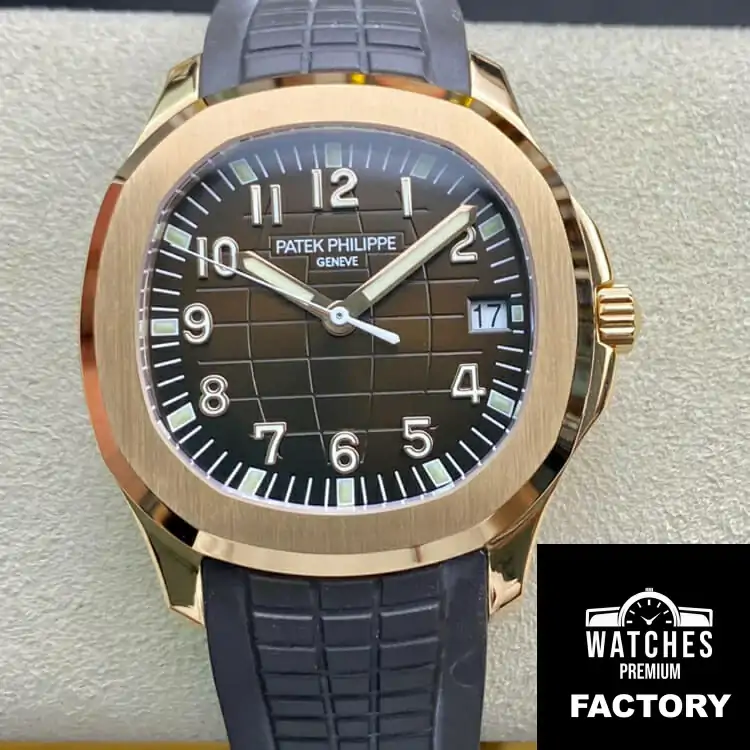 Patek Philippe Aquanaut 5167R-001 3K Factory Brown Rubber Strap