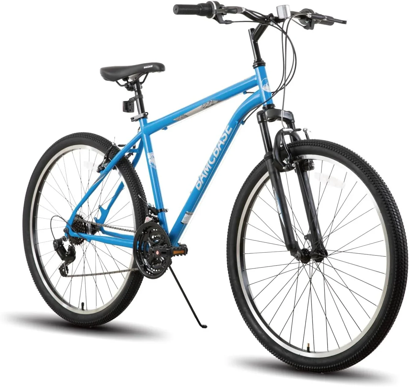Hiland 26 inch Mountain Bike, Mens Womens MTB with 21 Speeds, Hardtail Bicycle for Adults