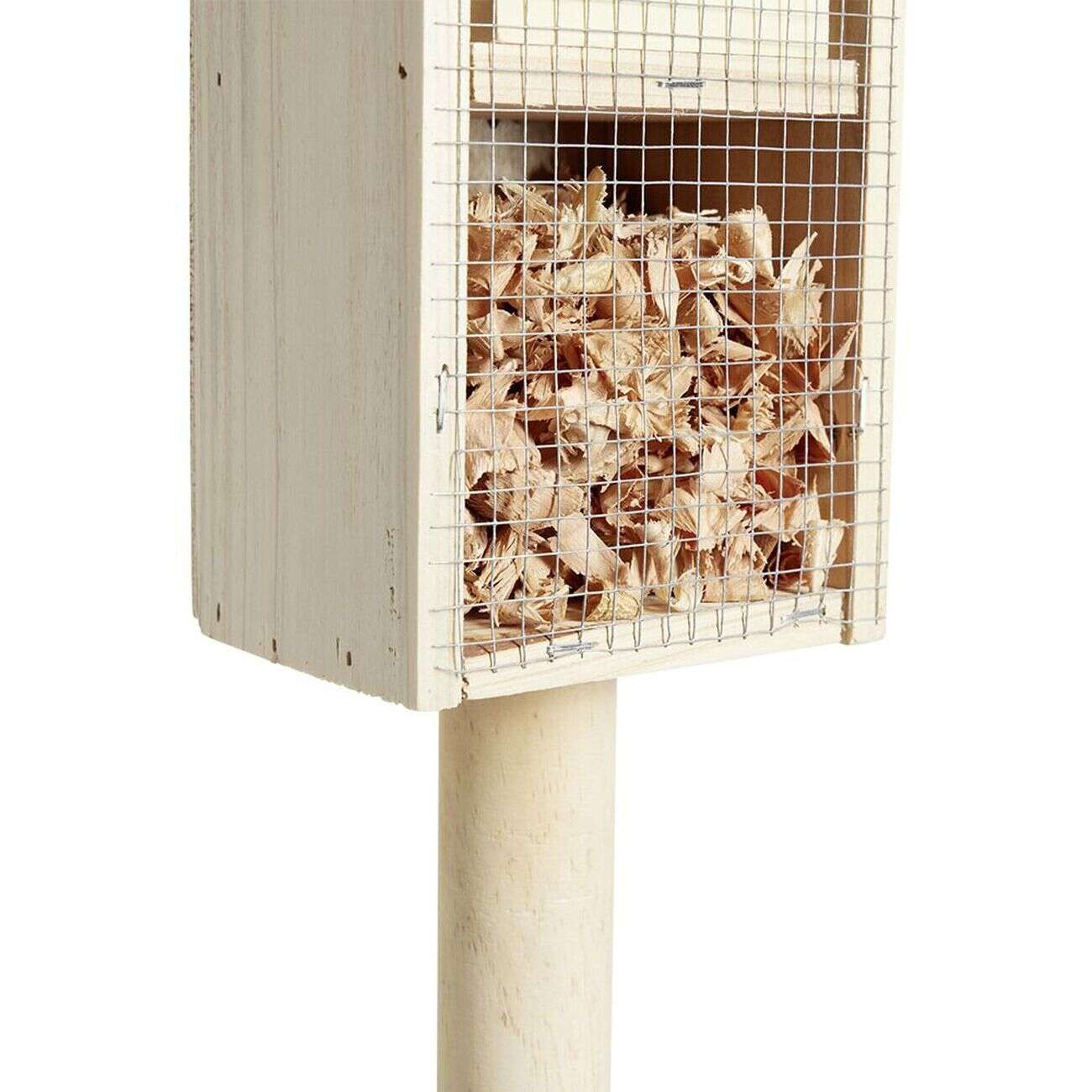 Hôtel à insectes en bois 14,5x10x160cm