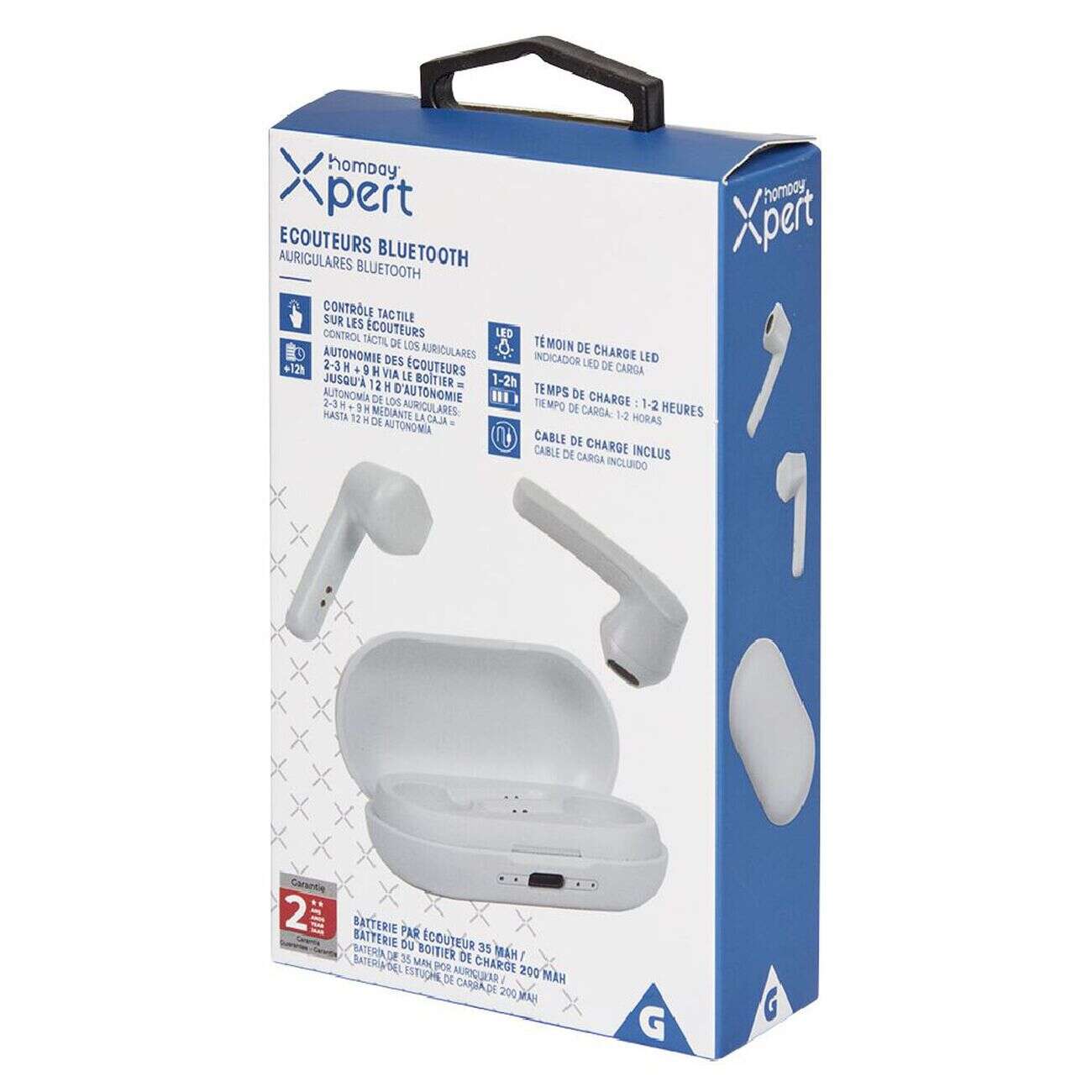 Écouteurs bluetooth Homday Xpert