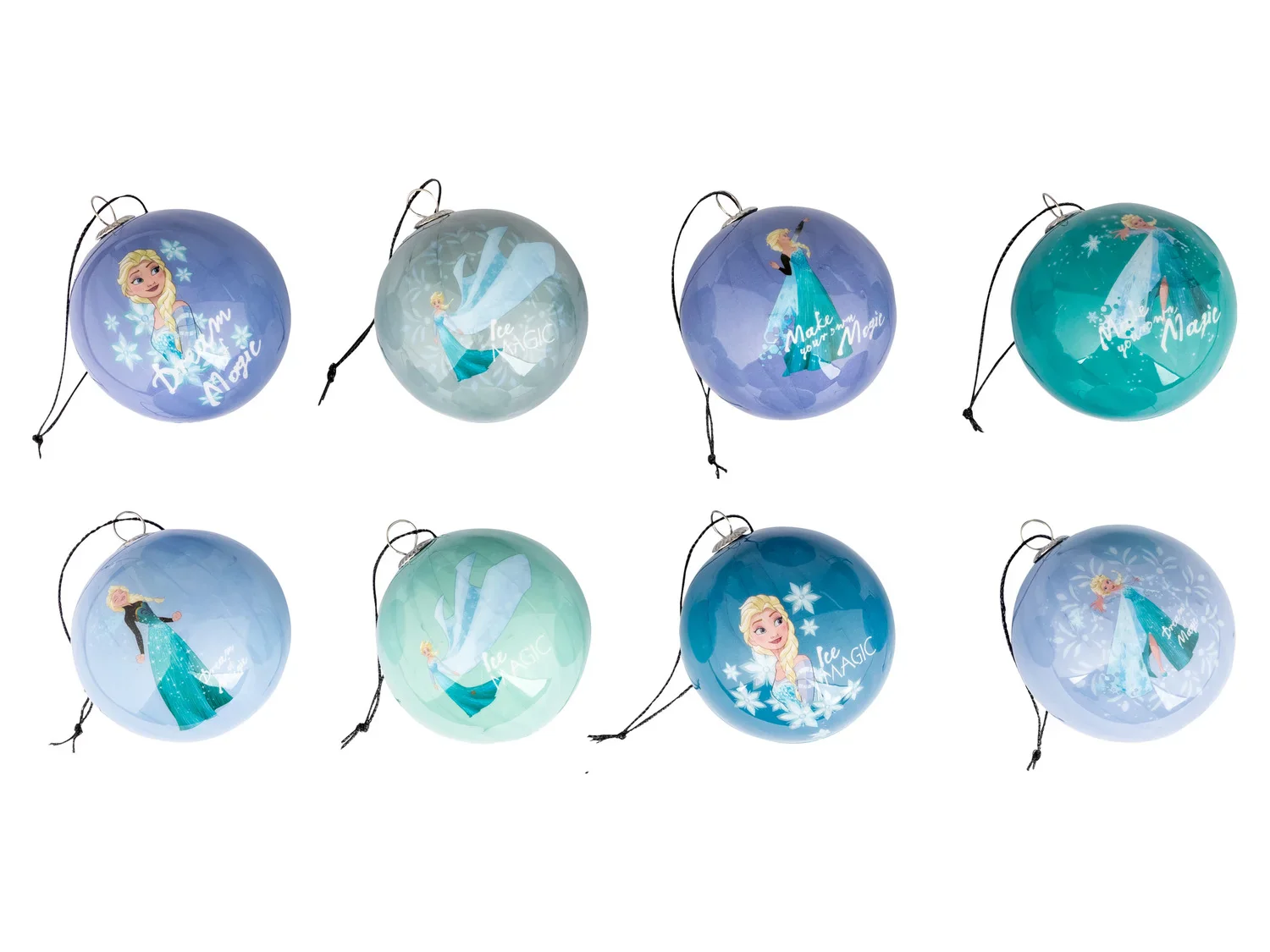 DISNEY Boules de Nol, 8 pices