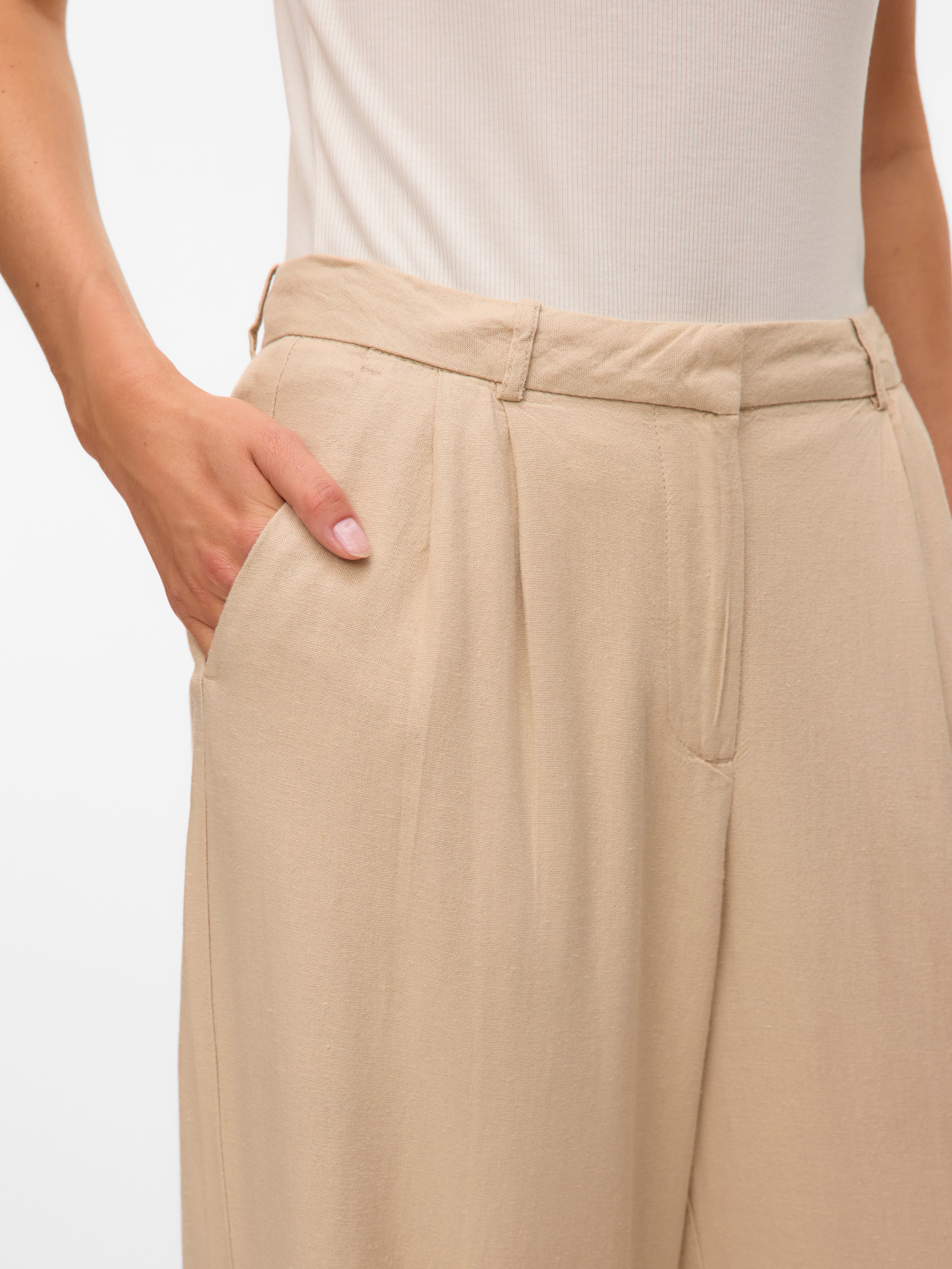 VERO MODA® VMMINDY Mid waist Trousers