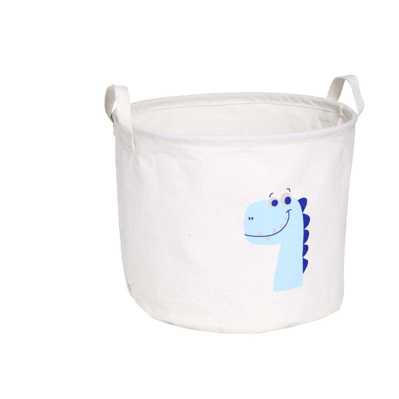 Panier à linge en toile enfant Ø30xH25cm (2 modèles)