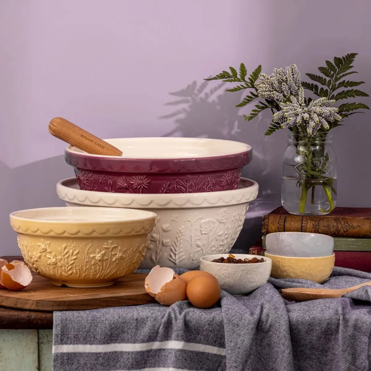 Mason Cash in the Meadow Mixing Bowls | Set of 3