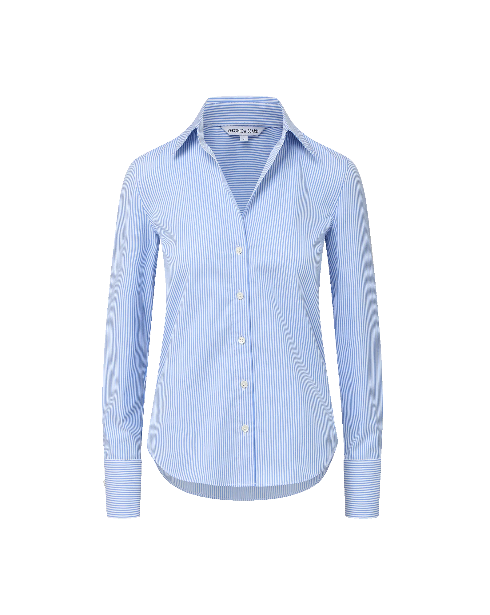 Amelia Striped Button-Down Shirt