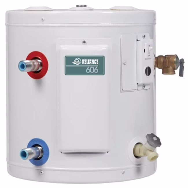 Compact 120 volts Electric Water Heater, 6 Gallon