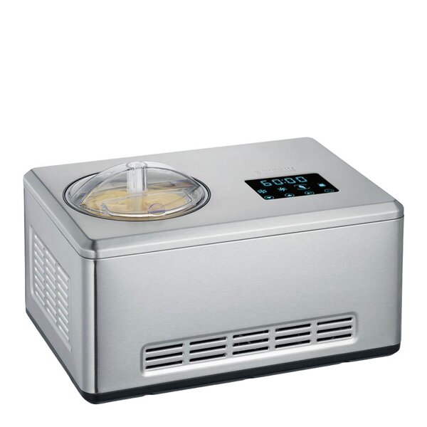 Iskremmaskin EZ7406 med yoghurtfunksjon og iskrembeholder 2 stk x 2L
