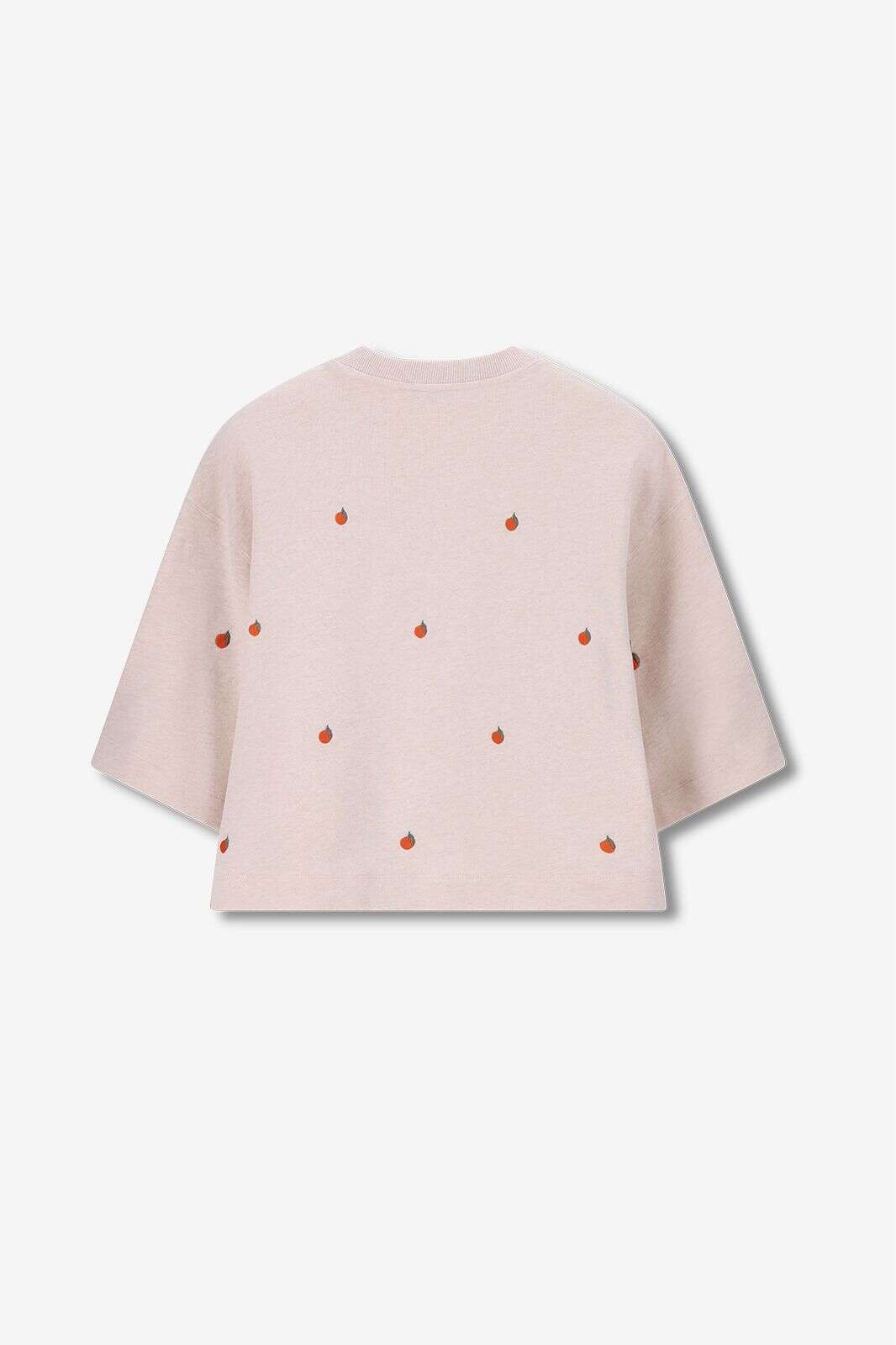 Beige sweater met embroidery