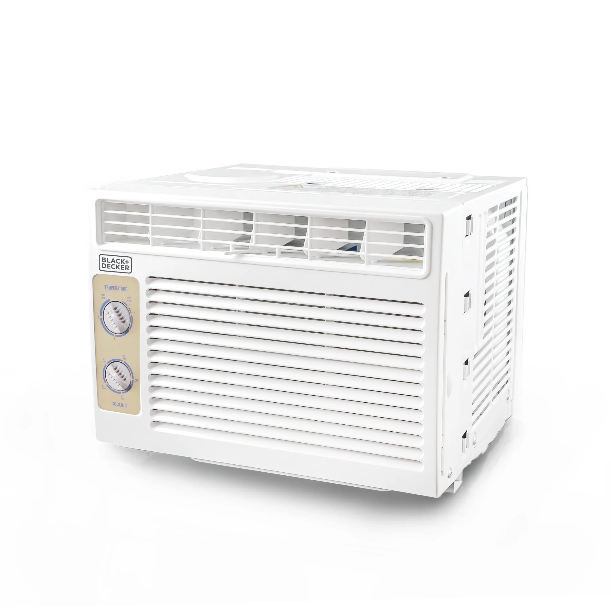 BLACK+DECKER BD05MWT6 Window Air Conditioner 5000 BTU, Cools up to 150 Square Feet, White