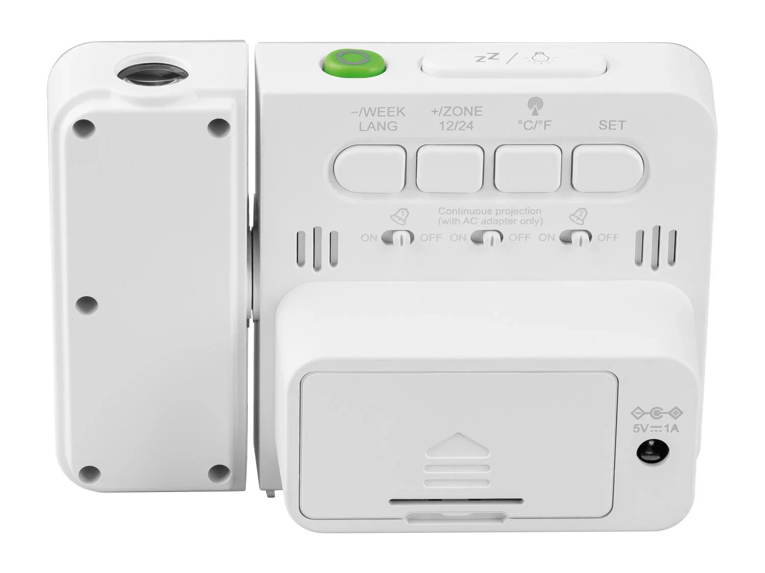 LIVARNO Rveil radioguid avec projecteur
