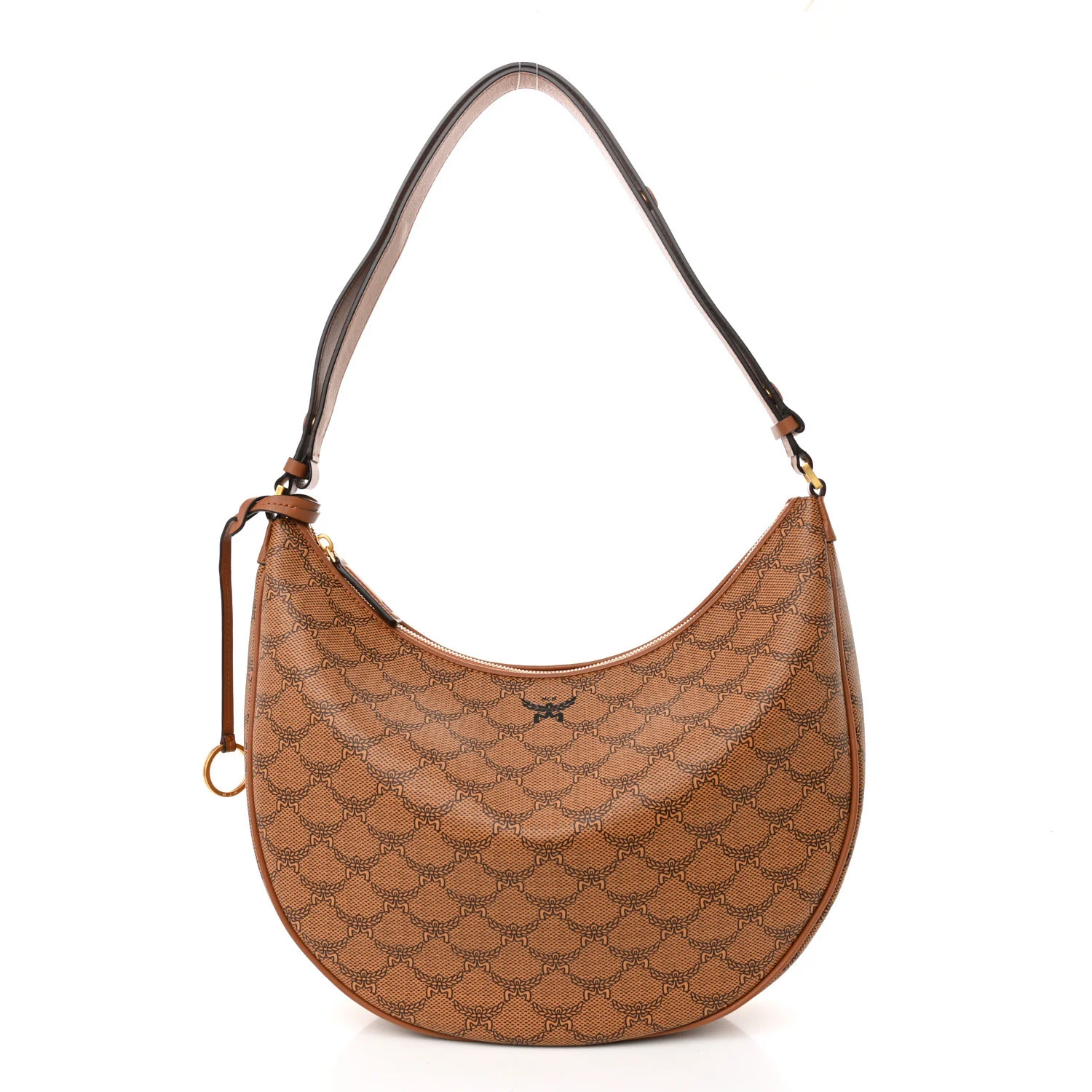 Lauretos Nappa Medium Himmel Hobo Cognac